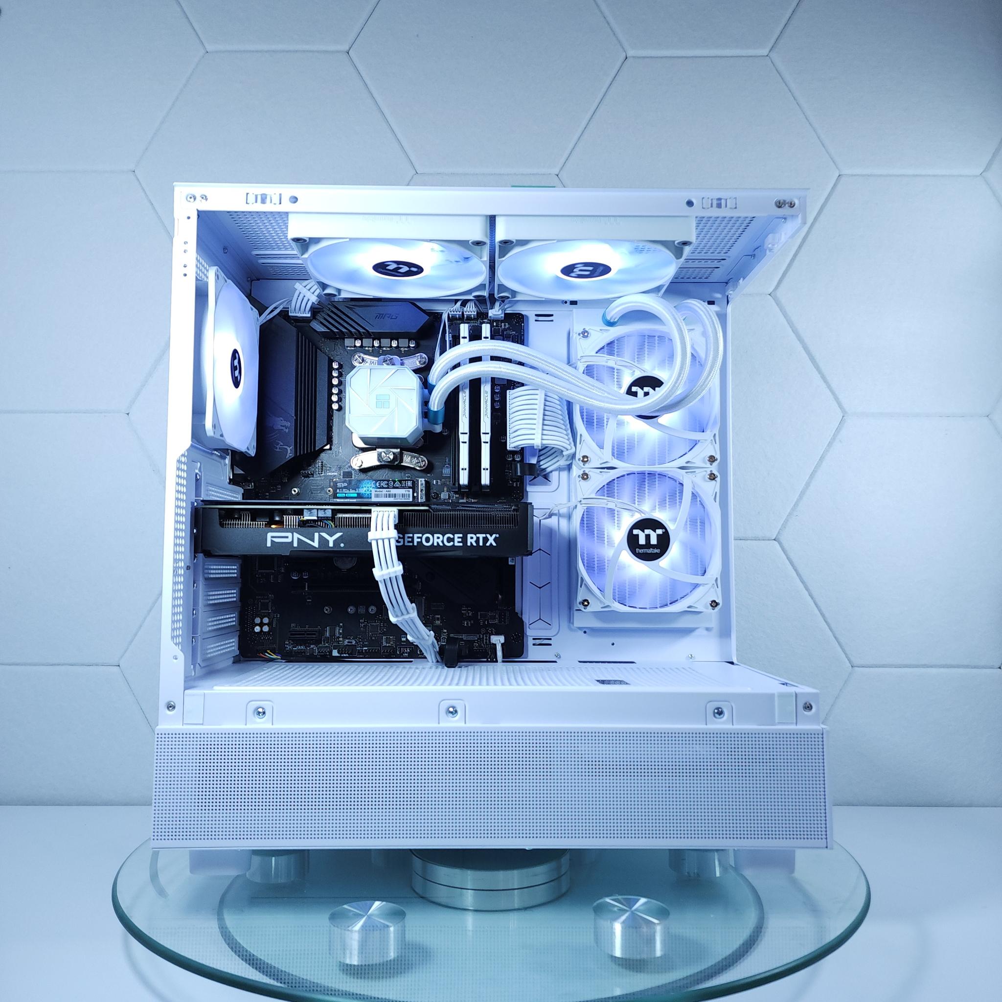 🤍RTX 4070●Ryzen 7 5800X●1080p/1440p Gaming Computer