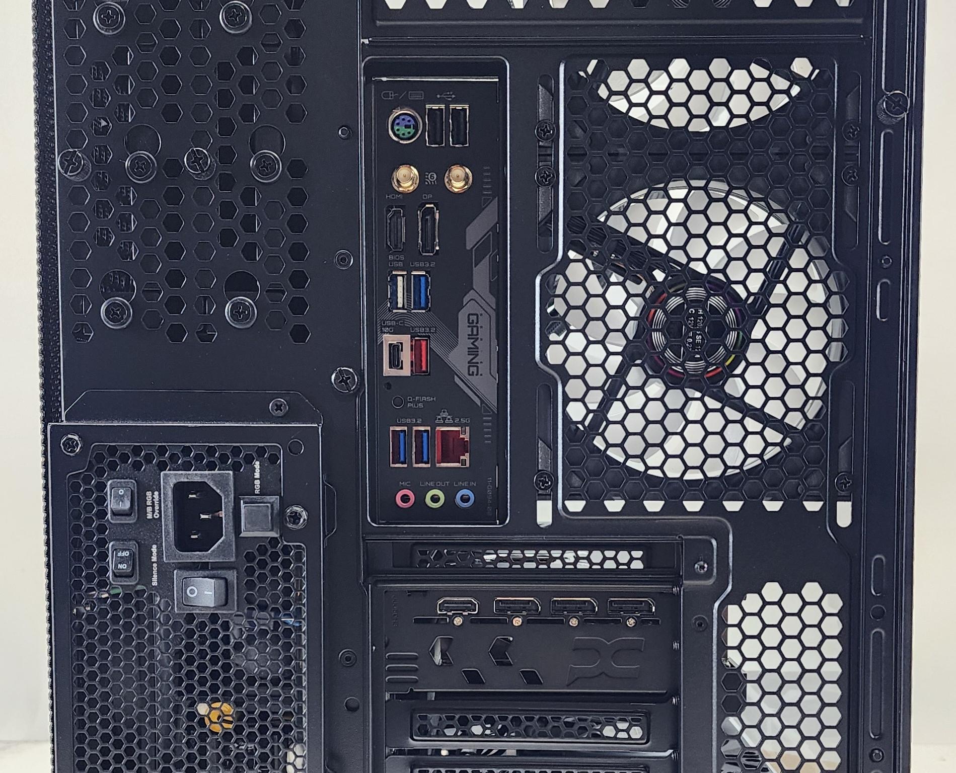 Gaming PC Ryzen 7 9700X 32GB RAM 2TB SSD RX 9070 XT 16GB Windows 11 Computer
