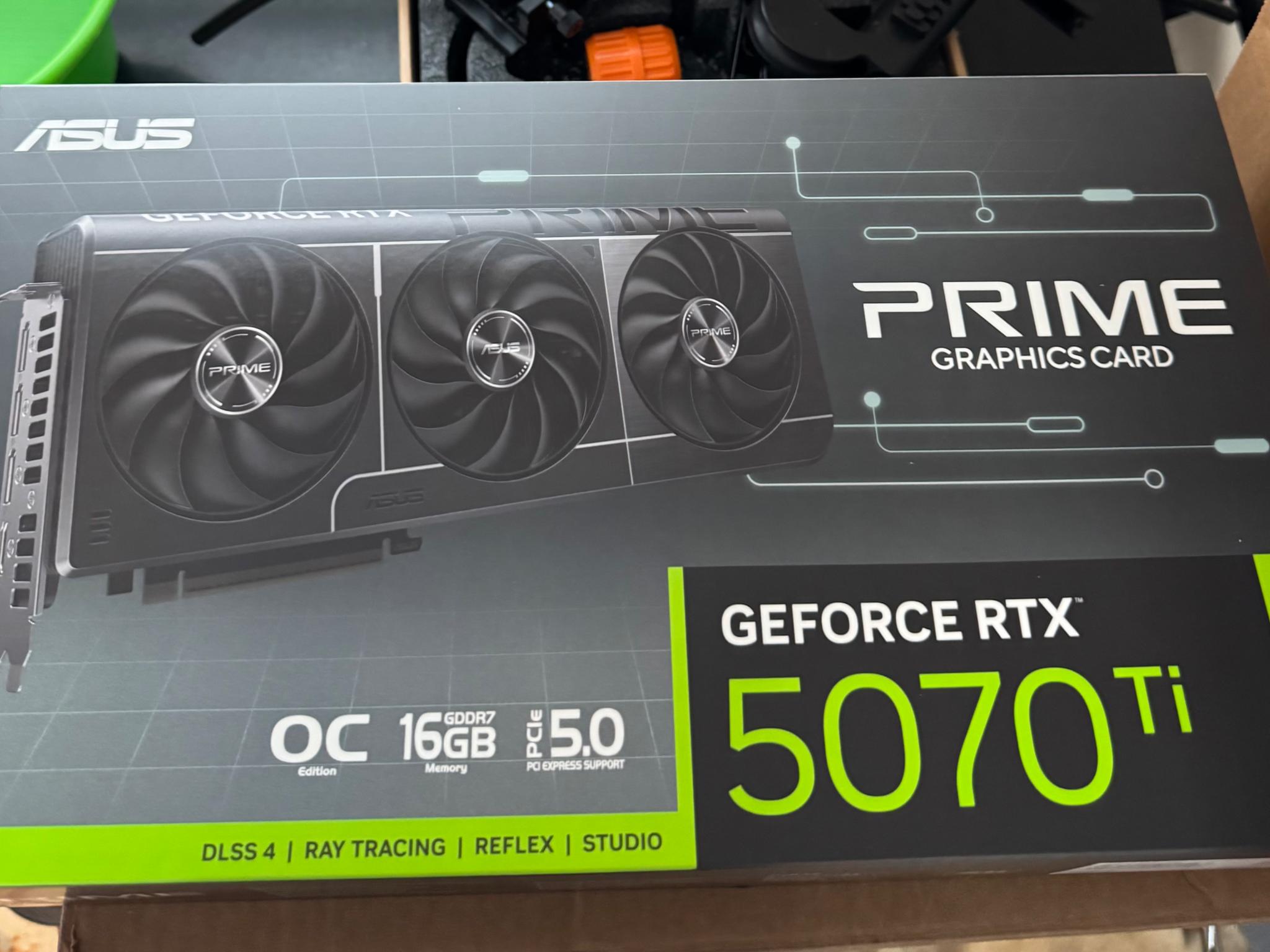 Rtx 5070 ti Asus prime