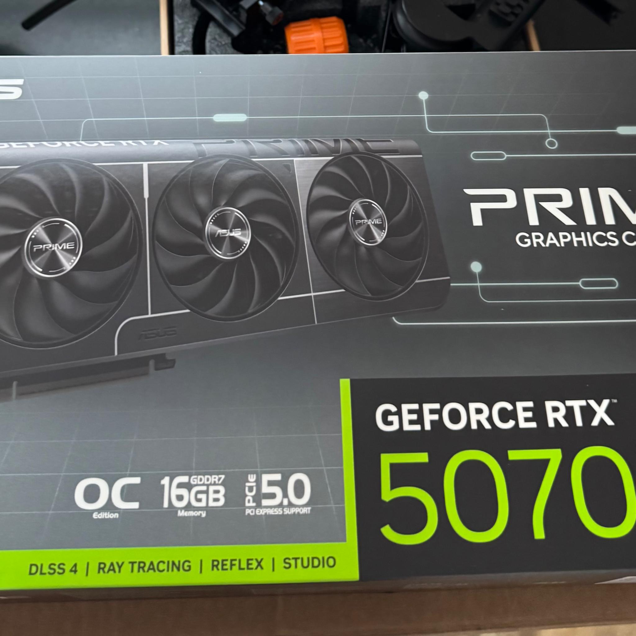 Rtx 5070 ti Asus prime