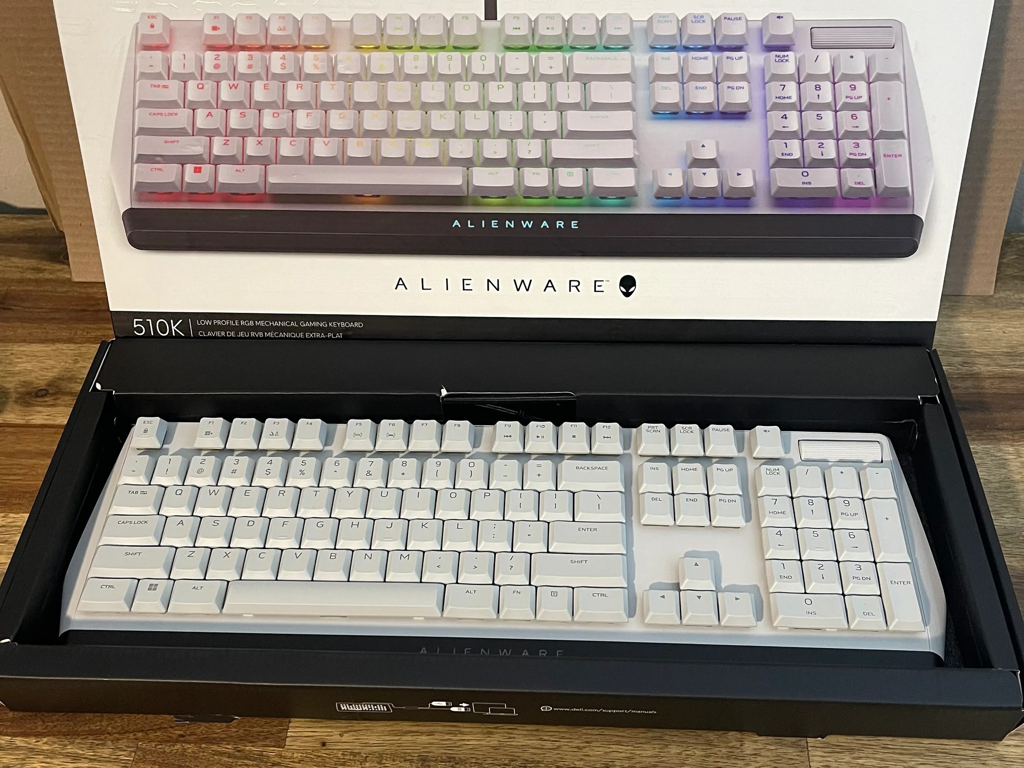 Alienware Low Profile RGB Mechanical Gaming Keyboard - AW510K
