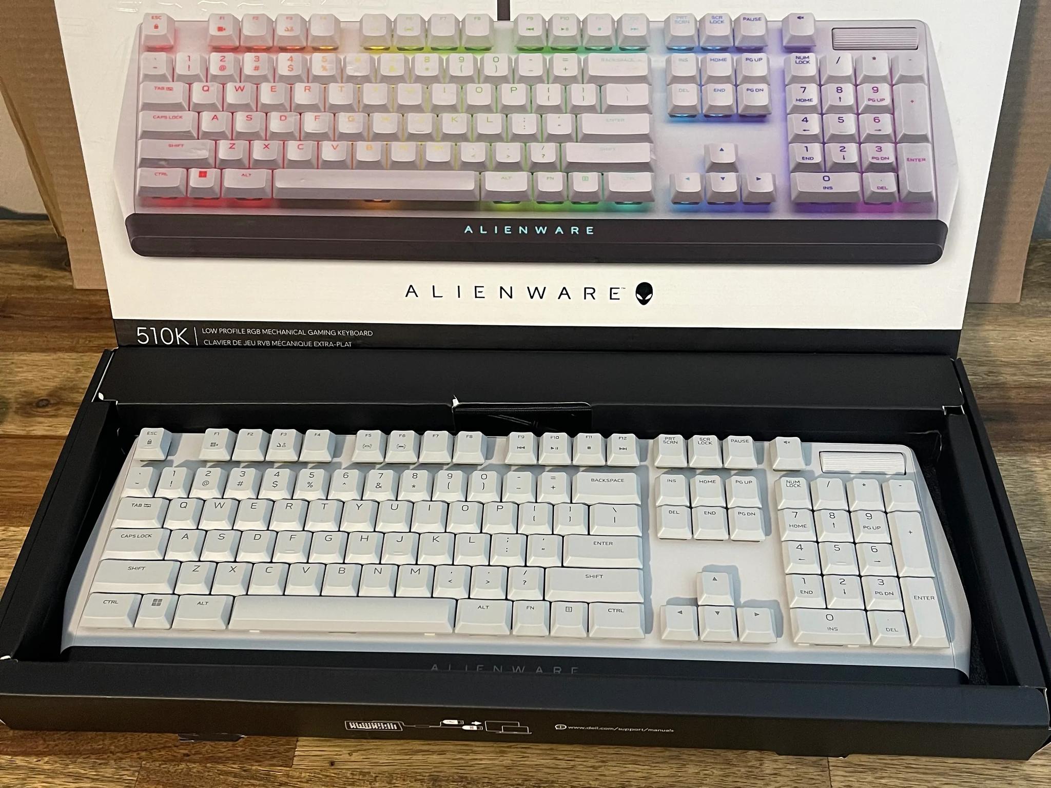 Alienware Low Profile RGB Mechanical Gaming Keyboard - AW510K