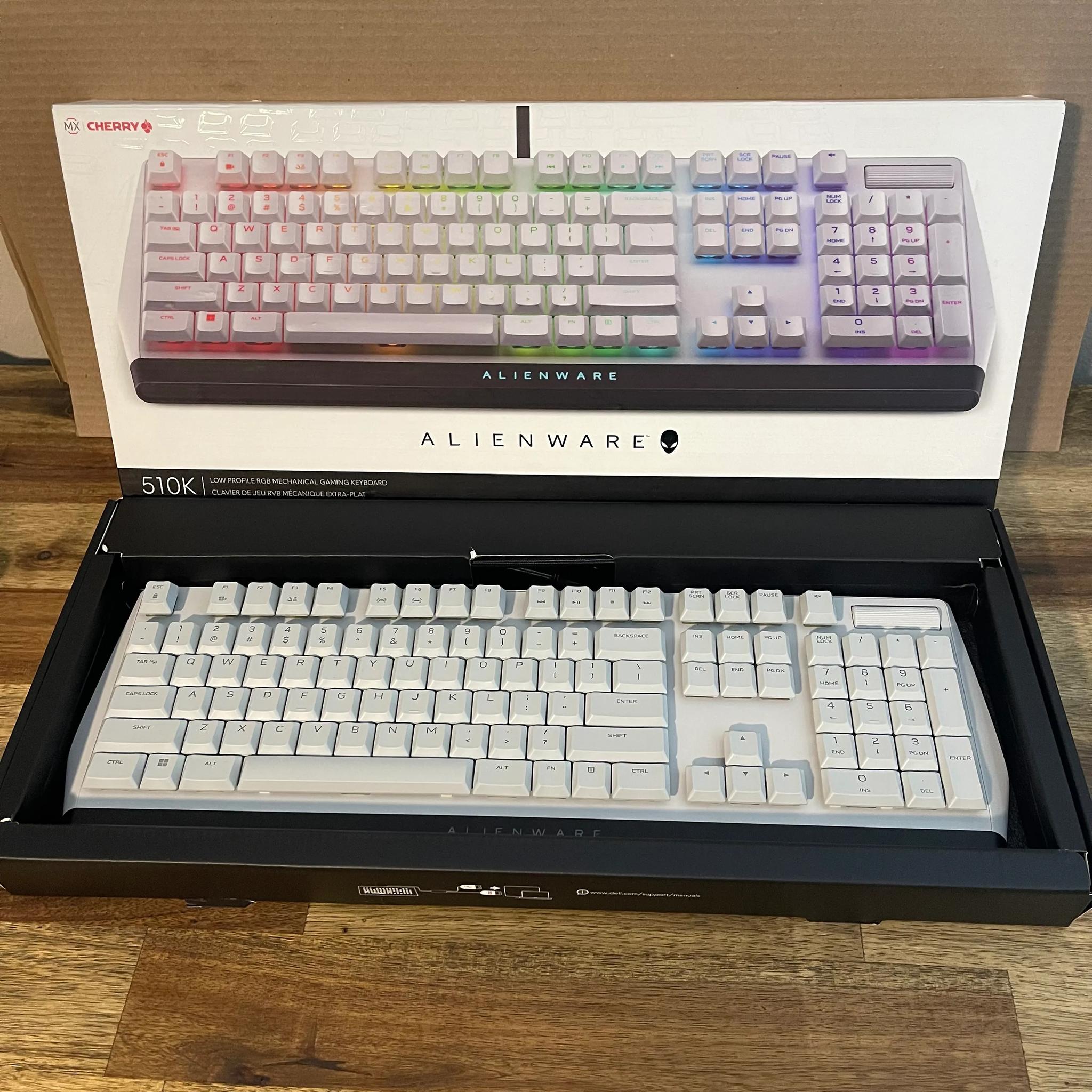 Alienware Low Profile RGB Mechanical Gaming Keyboard - AW510K