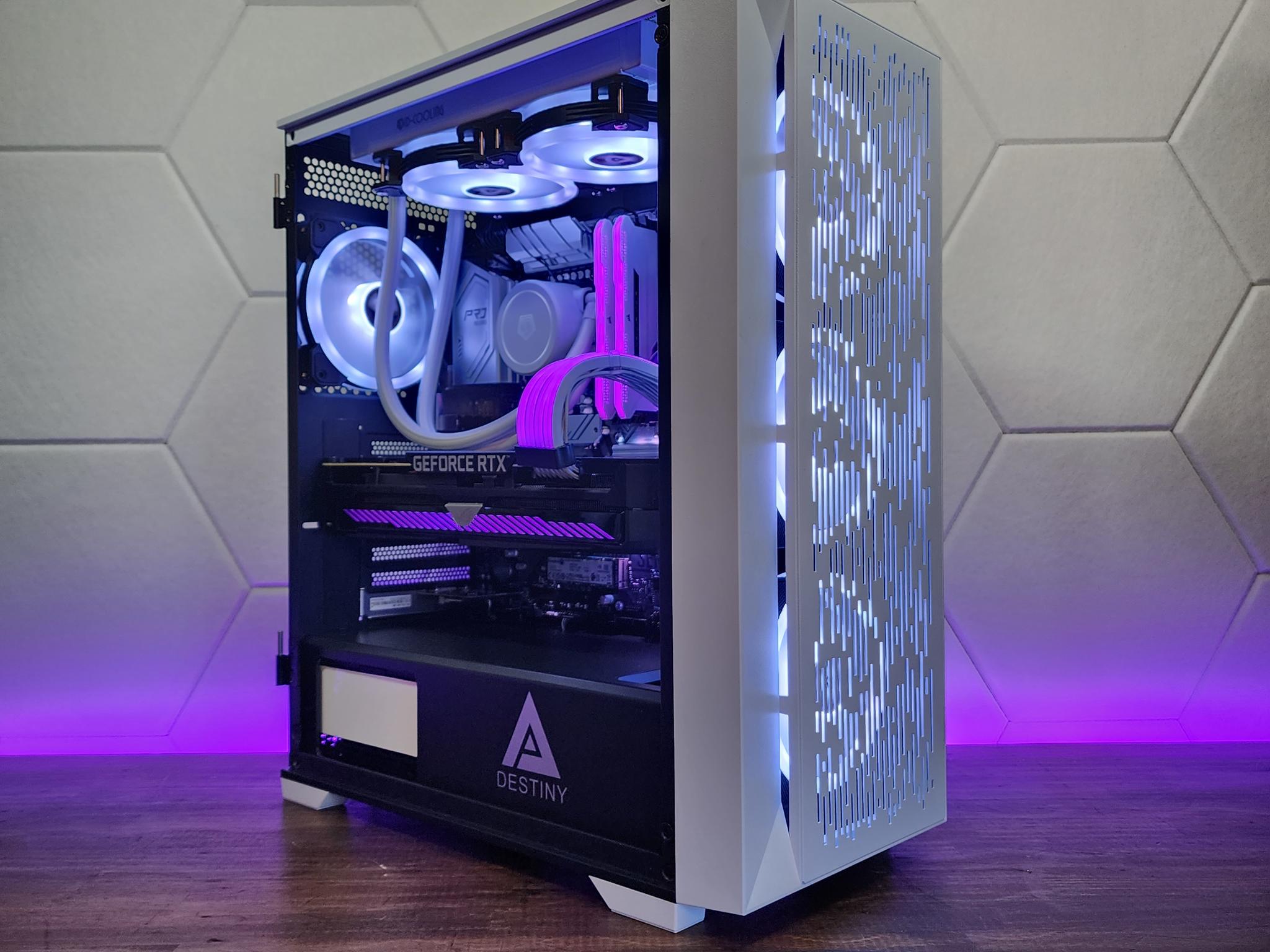 🤍💜💙 ROG RTX 3070 // Intel Core i7 10700 // Corsair Vengeance 32GB 3600MHz // Kingston 1TB NVMe