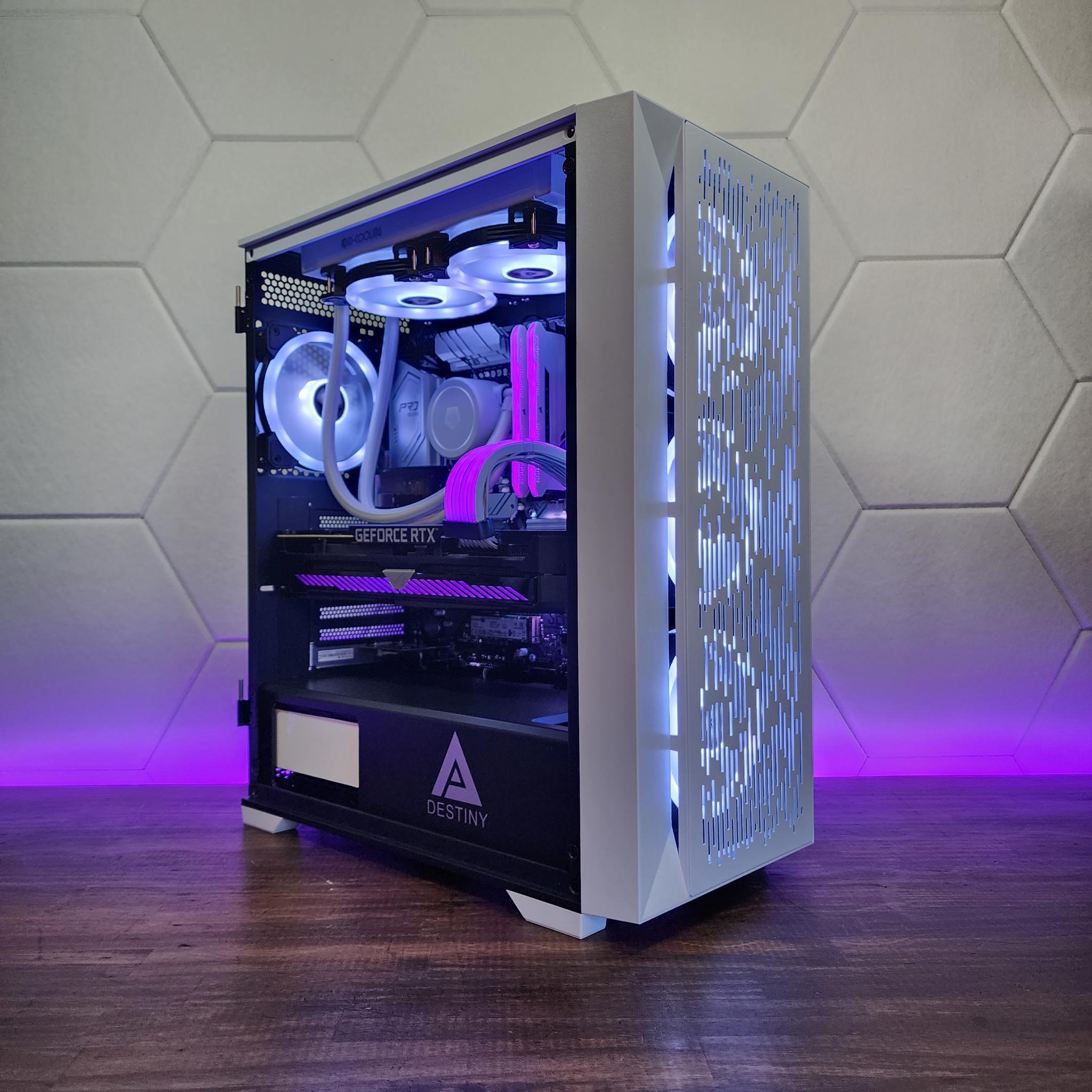 🤍💜💙 ROG RTX 3070 // Intel Core i7 10700 // Corsair Vengeance 32GB 3600MHz // Kingston 1TB NVMe