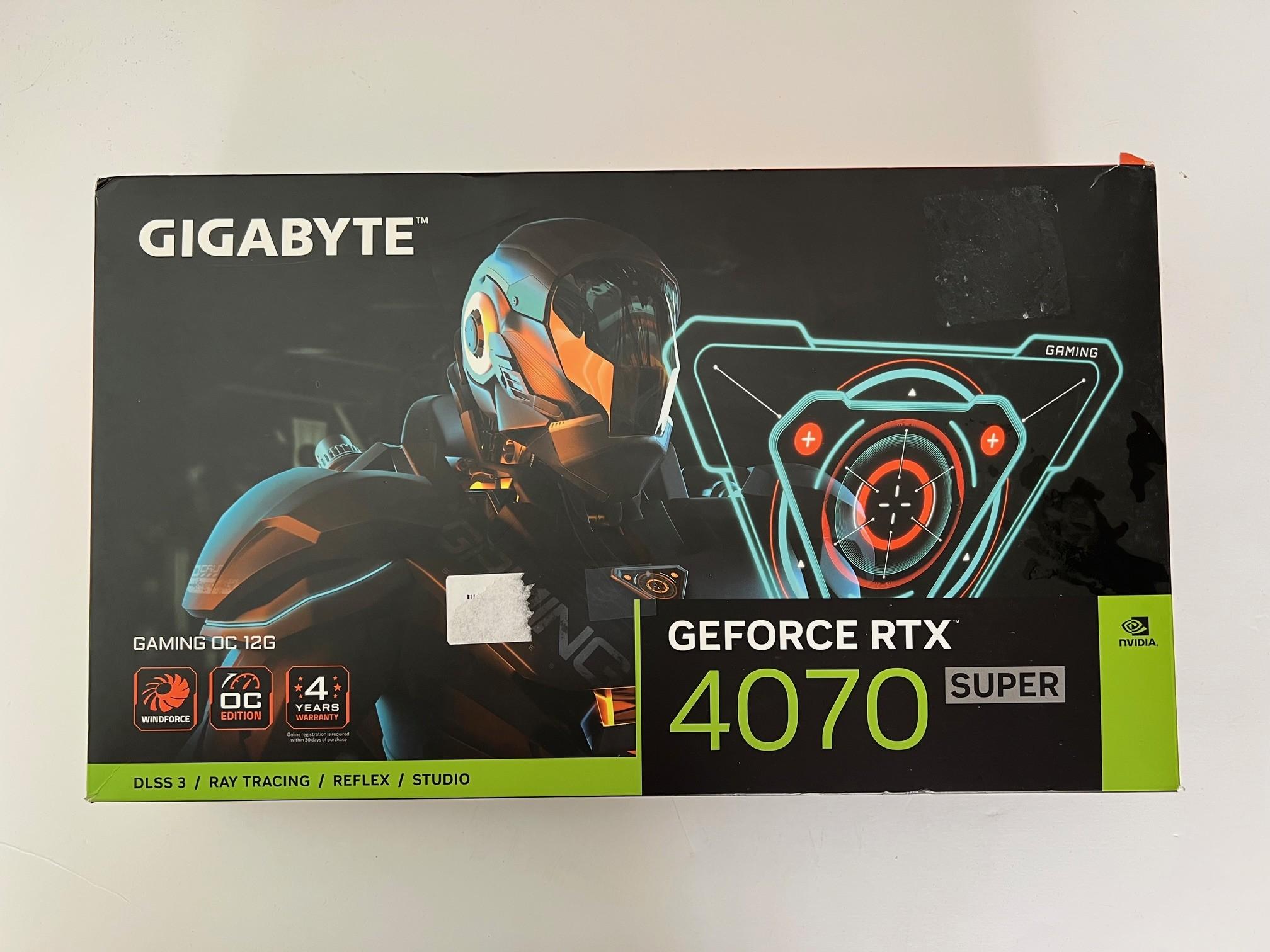 RTX 4070 Super Gigabyte WINDFORCE 12GB GDDR6X