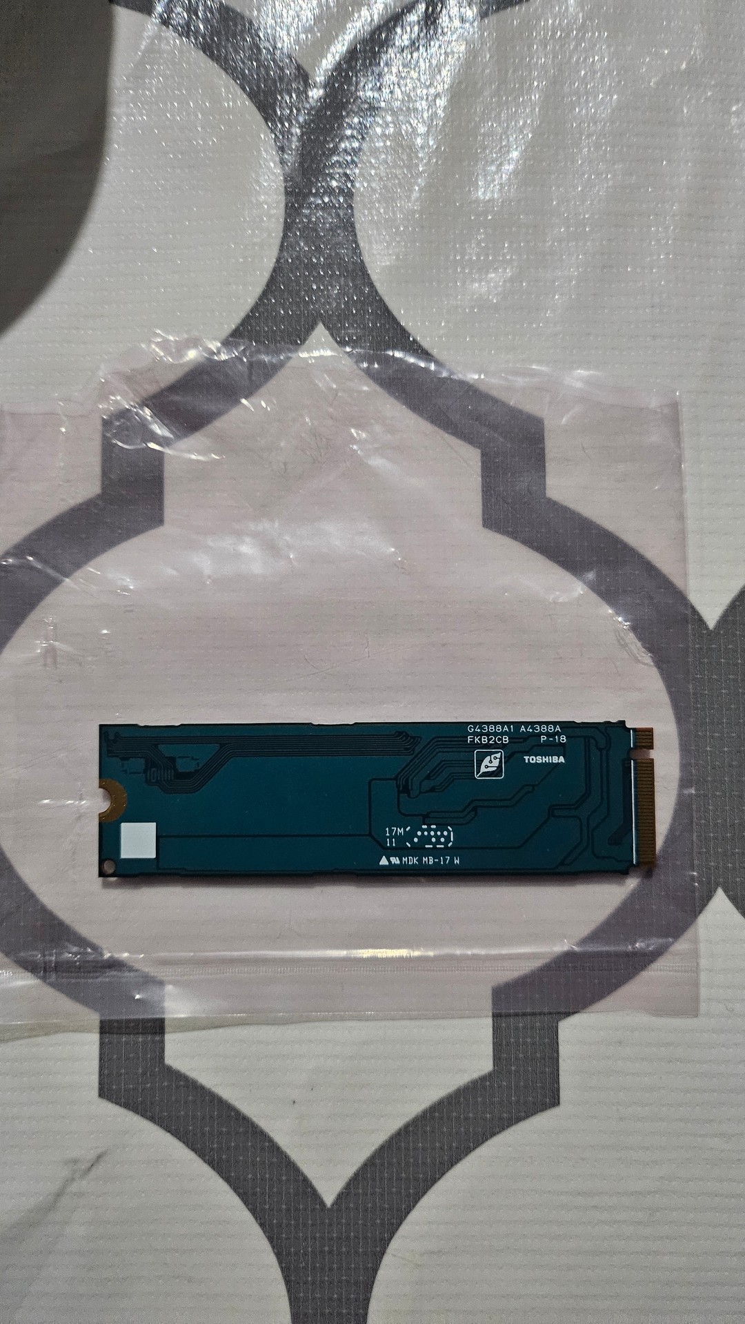 Toshiba XG5 1TB NVMe M.2 SSD (KXG50ZNV1T02) PCIe Gen3 SSD - 66