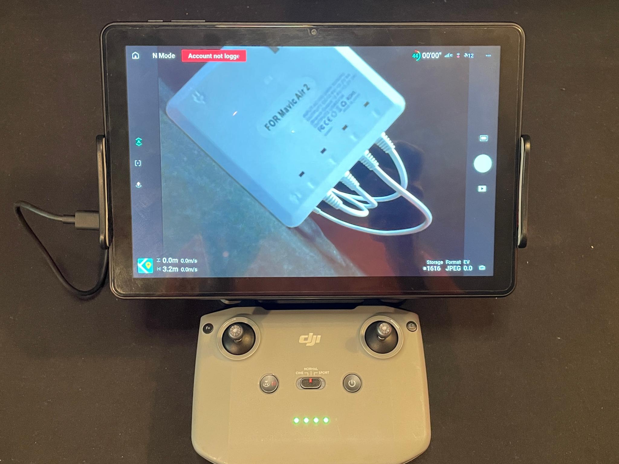 Dji Mavic Air 2 Fly More 4k Drone 10 Inch Screen With Accessories