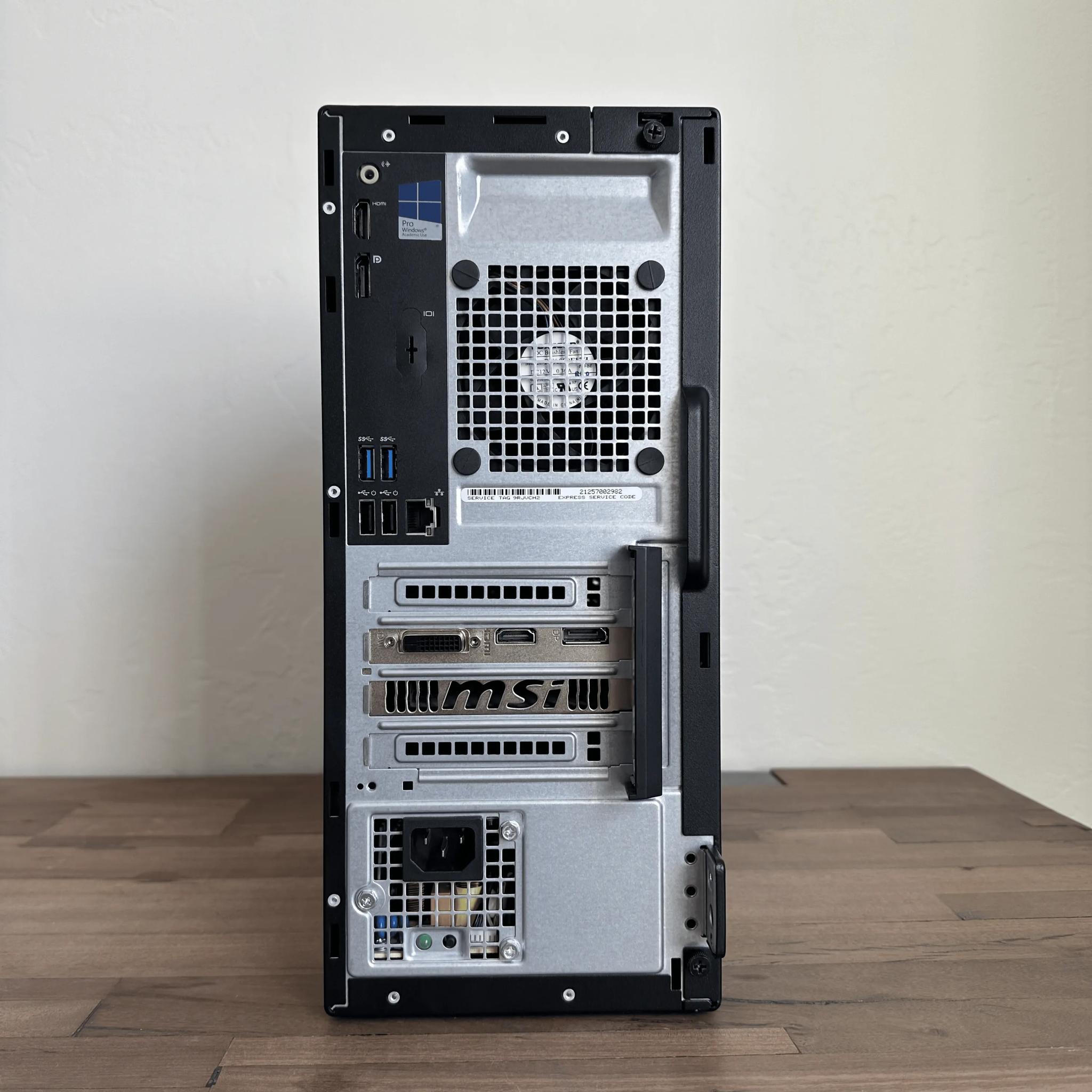 Dell Gaming PC | RX 560 4GB | i7-6700 | 512GB SSD | 16GB RAM | Windows 10 Pro | WiFi