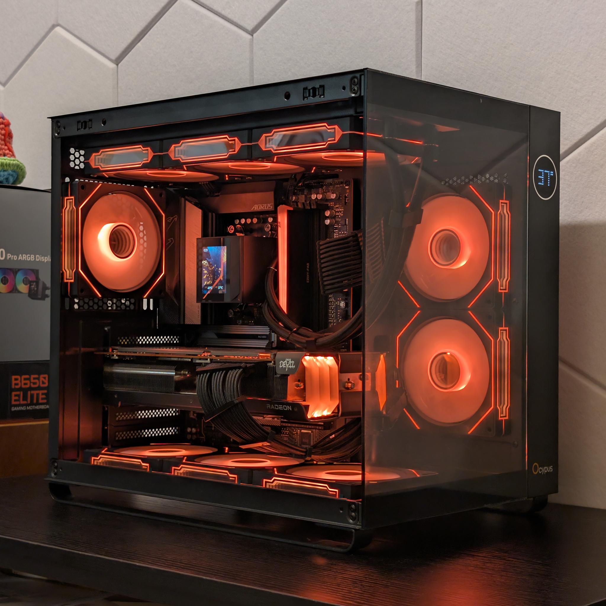 🐈‍⬛🔥 1440p Gaming Beast | RX 6950XT | Ryzen 7 7700X | 2TB SSD | 32GB RAM | WiFi 6 & Bluetooth 🔥🐈‍⬛