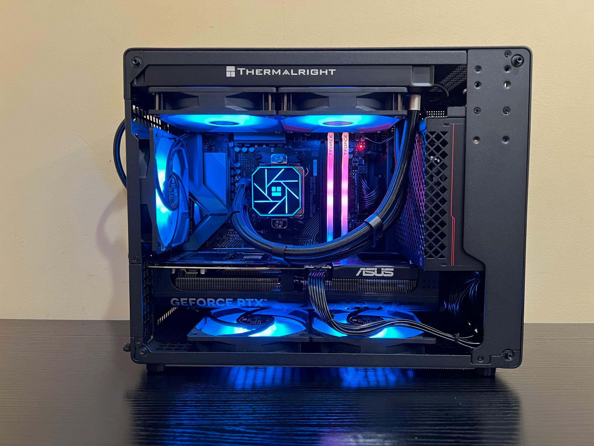 RYZEN 7600X3D, RTX 5070, 32GB DDR5, GEN5 NVMe 1TB