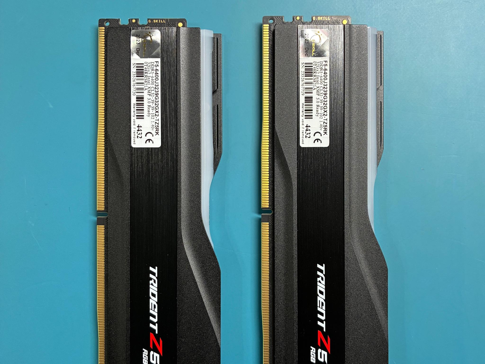 G.SKILL Trident Z5 RGB DDR5 64GB kit (Memory)