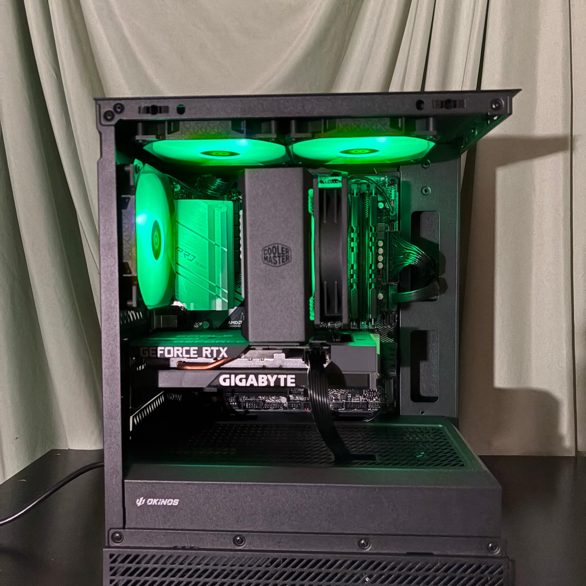 GeForce RTX 3050 8GB Custom Gaming PC - Ryzen 5 5500, 16GB RAM