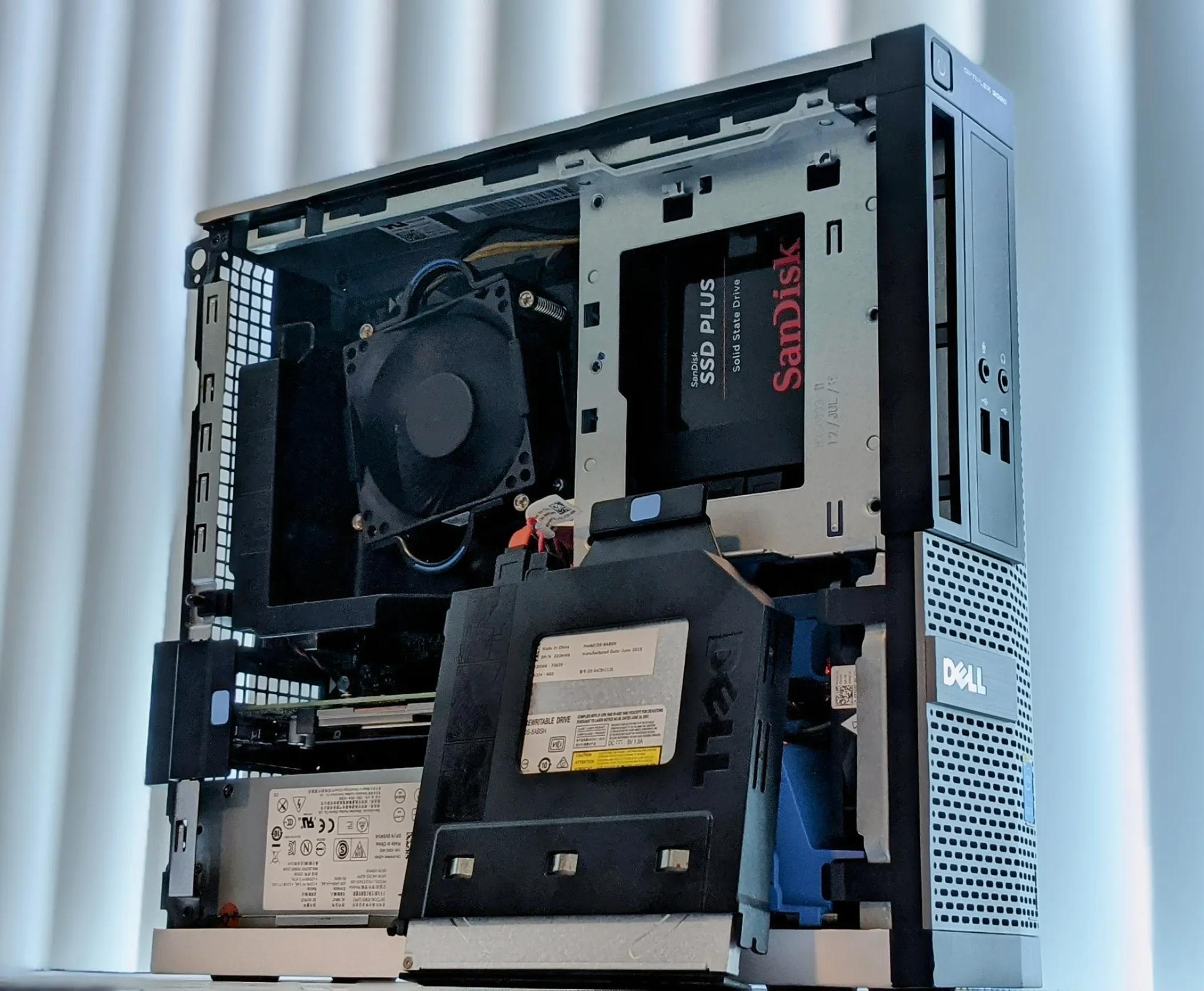 Modded Optiplex 3020/ i5-4590, RX550