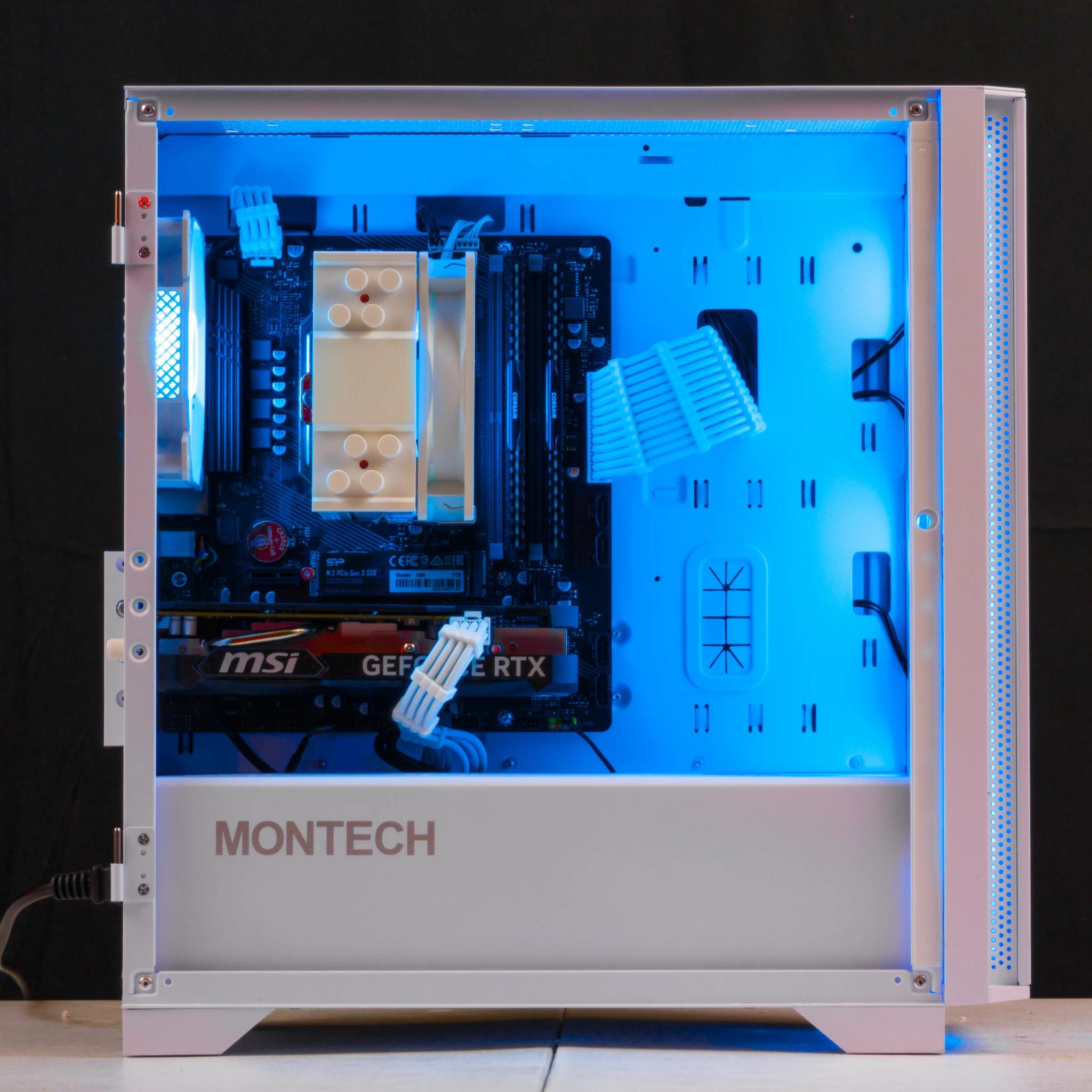 🤍🖤 RTX 4060 / Ryzen 7 3800X / 32GB Gaming PC 🖤🤍