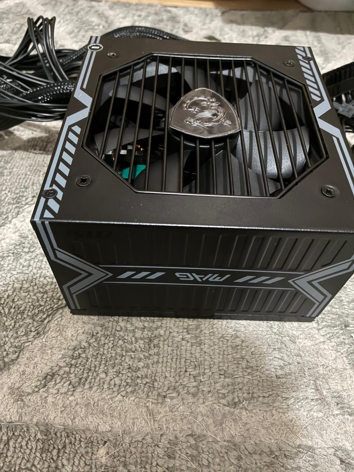 MSI MAG A550BN, Non-Modular Compact 550W Power Supply