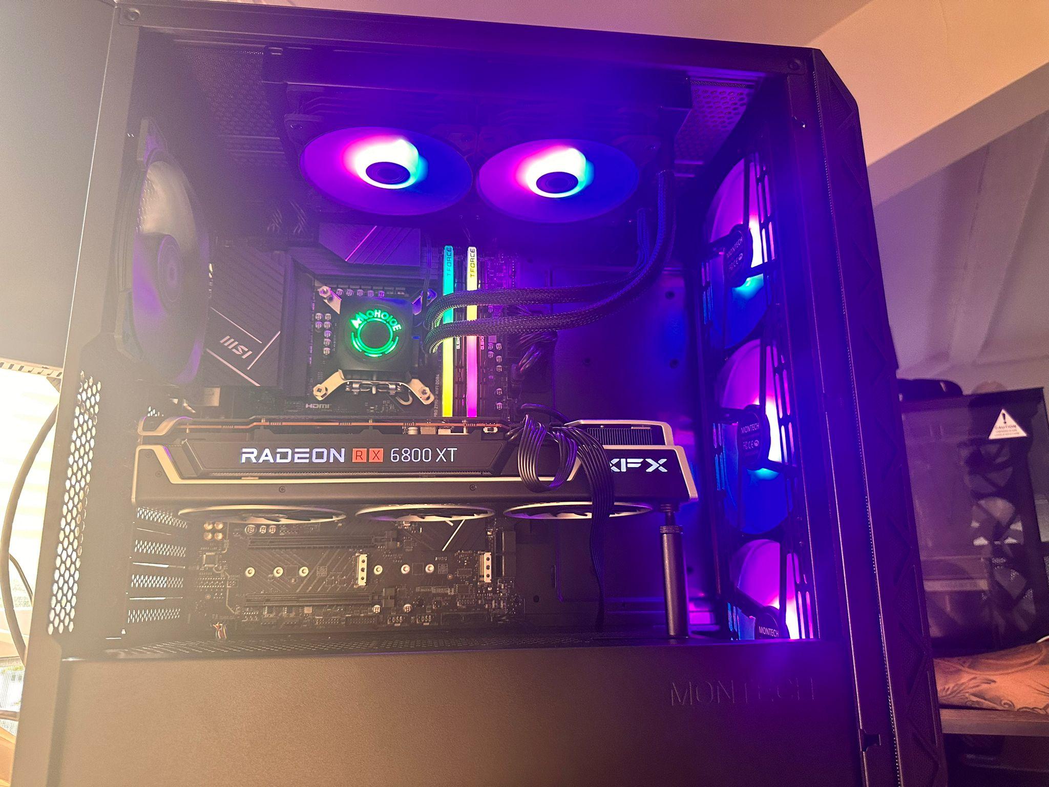 NEW PC Gaming Dekstop Full RGB, i7-12700k, RX6800xt 16gb WITH 2 years WARRANTY!!!