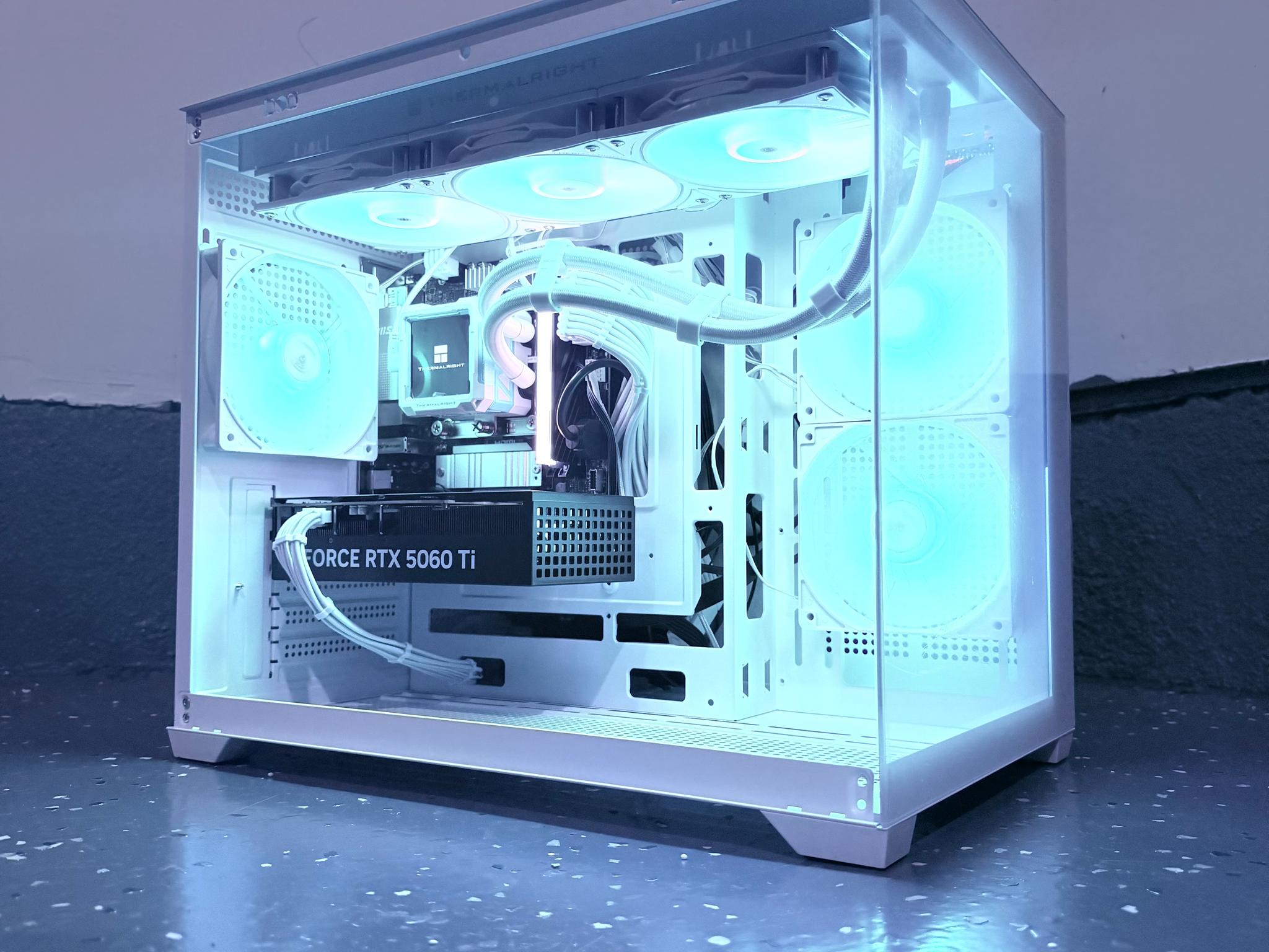 🌈"Celestial Glacier"⚪️ | 1440p Gaming + AI | RTX 5060 Ti 16GB | Ultra 7 265F | 16B DDR5 | 1TB SSD