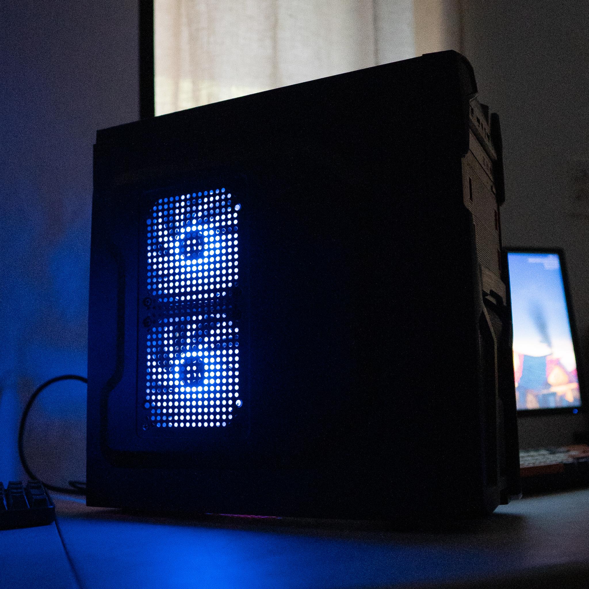 🩸⚫ | NVIDIA GTX 1060 | INTEL i5 2500 | 16GB DDR3 RAM | 120GB SSD + 320GB HDD | Ruby Rocket 5.0