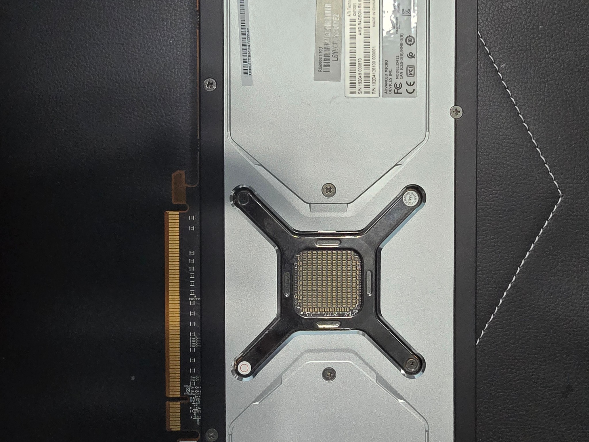 AMD RX 6900xt reference model
