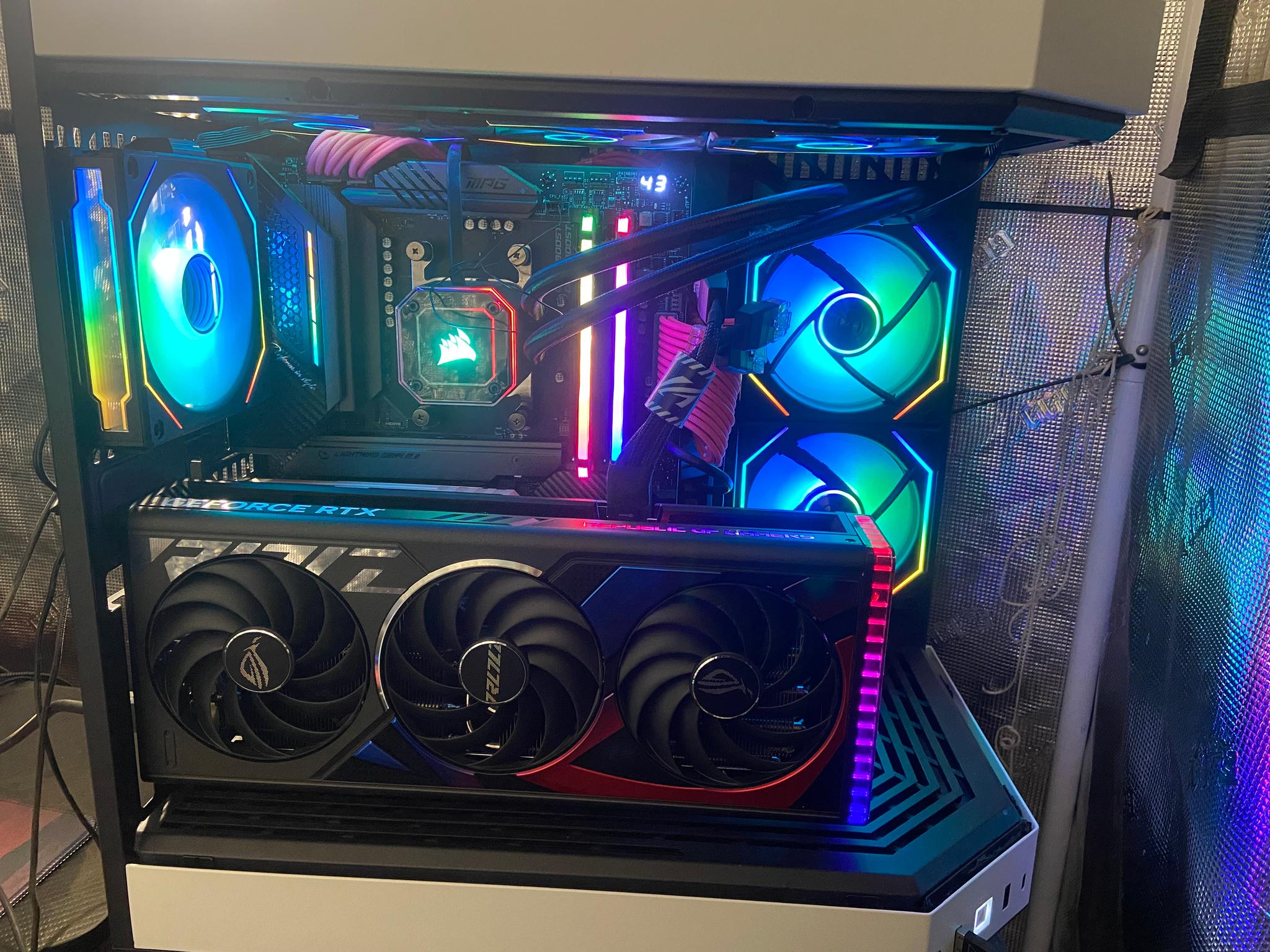 Custom built rog strix 4070ti ryzen 7 5800x