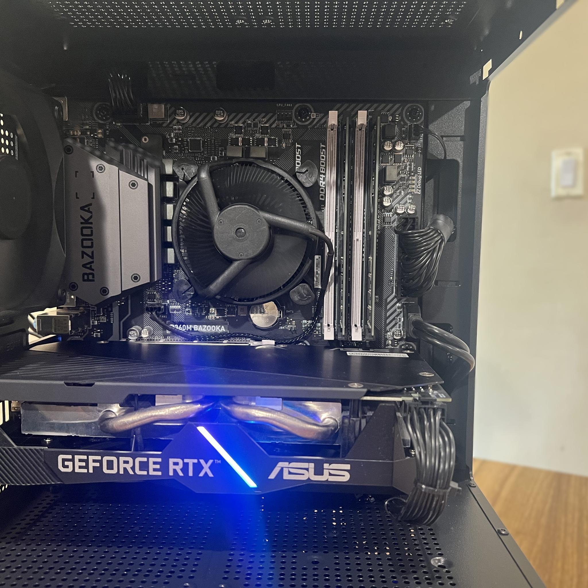 ⚫RTX 2060⚫ | i5 8400 | 16GB DDR4-2666MT/s CL17 | 256GB NVMe SSD | Win 11 | 1080p Budget Gaming PC