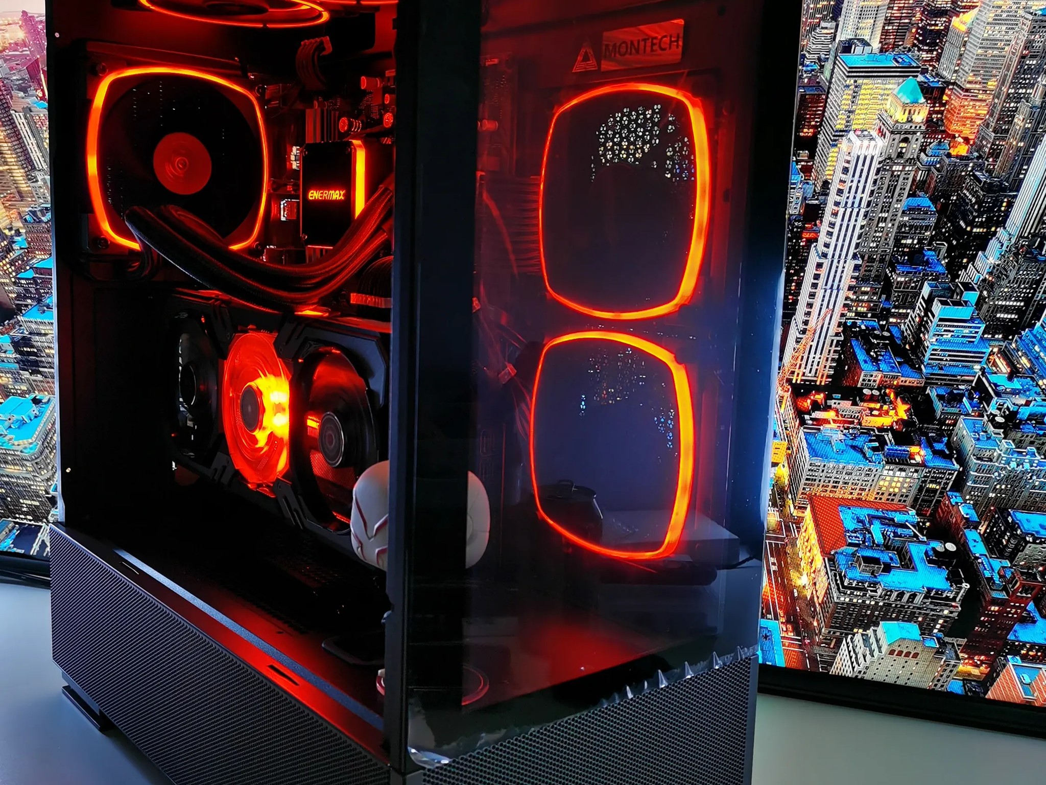 🕸️🕷️Spiderman🕸️🕷️-Gaming PC-AMD  RX 6750 XT 12GB-AMD Ryzen 7 5700G 8-Core-32GB DDR4-1TB NVME