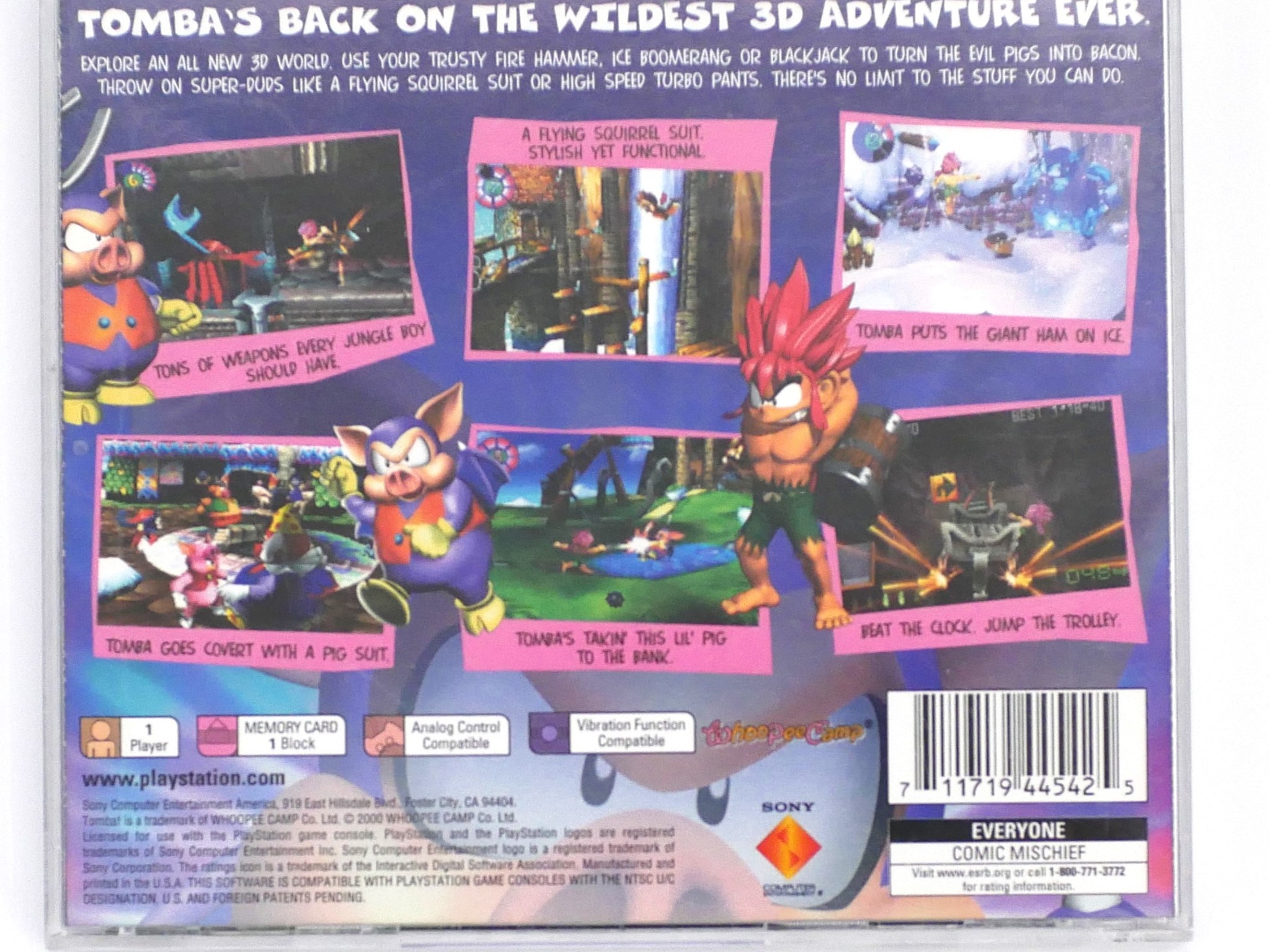 Tomba! 2 PlayStation one game