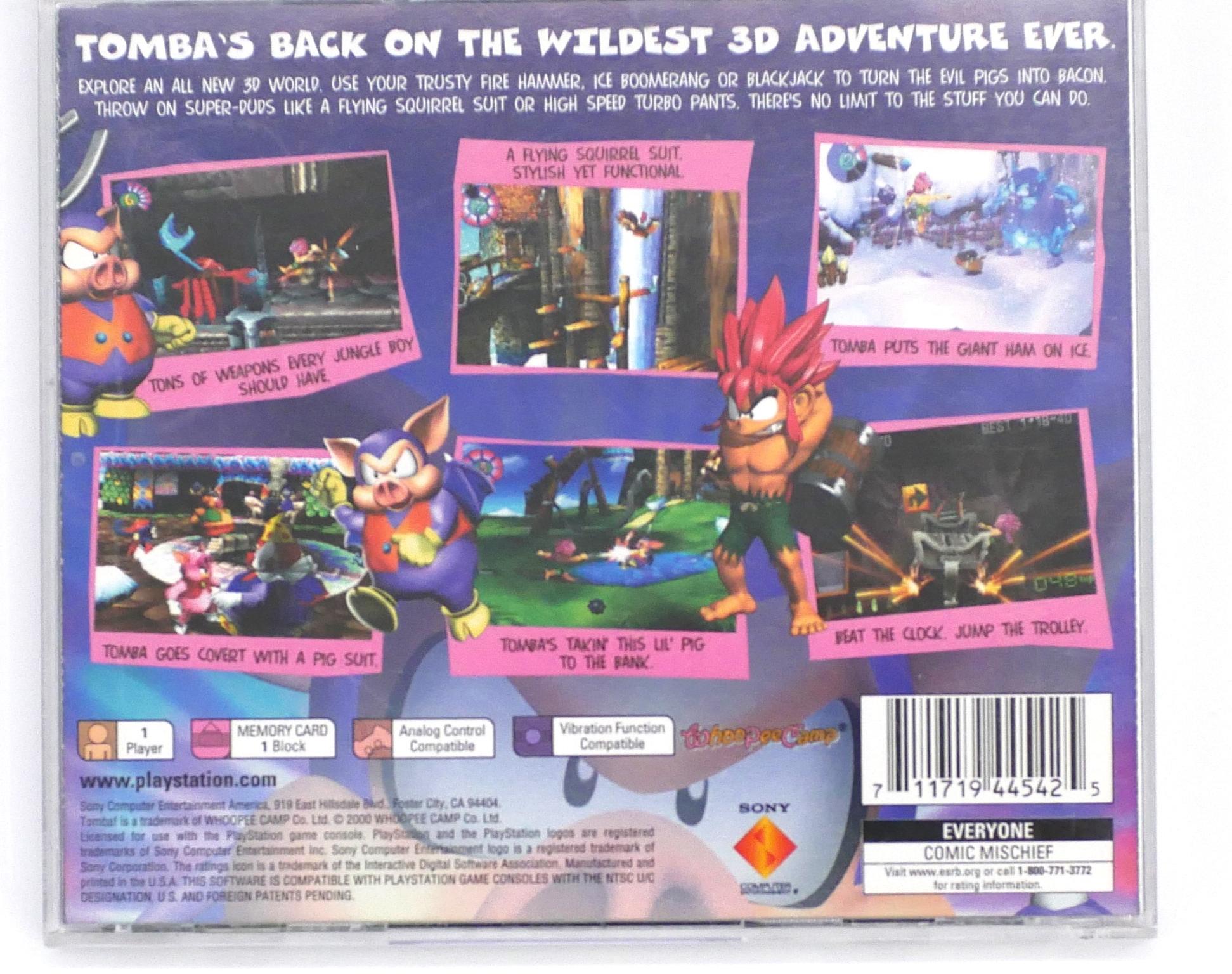Tomba! 2 PlayStation one game