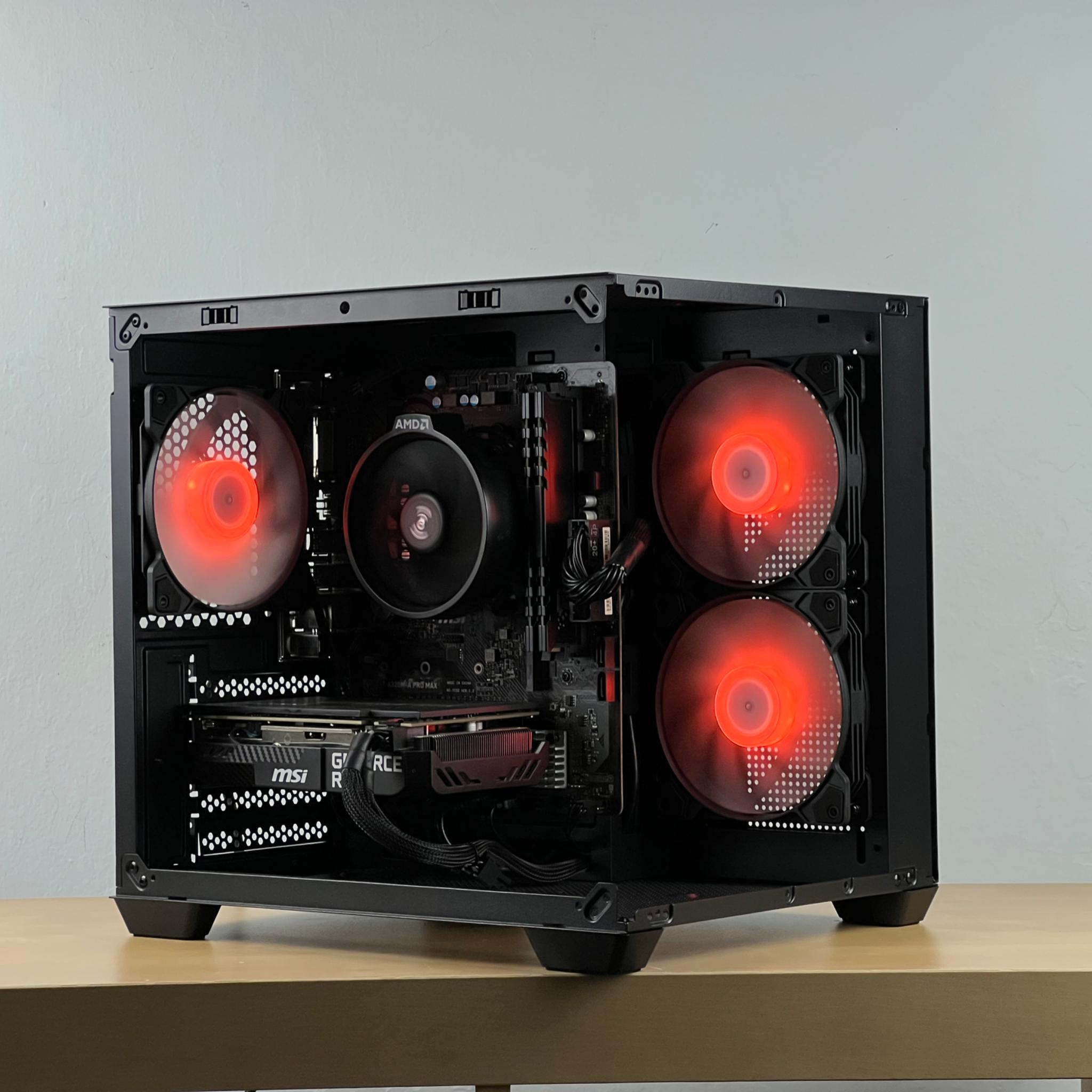 🔥RTX 3060, Ryzen 5 3600, 16 GB RAM, 500GB SSD Gaming PC - RGB - WiFi - Fast
