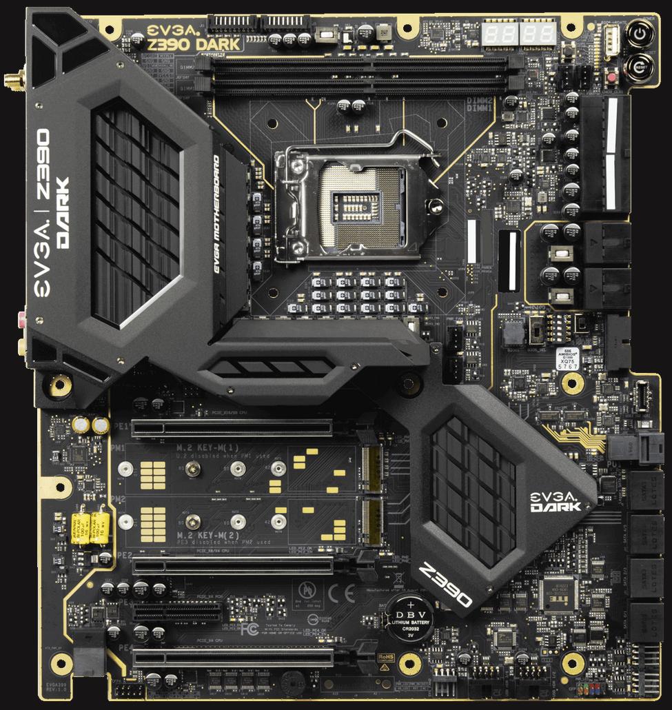 EVGA Z390 DARK LGA1151 Intel DDR4 ATX Motherboard (Open Box)