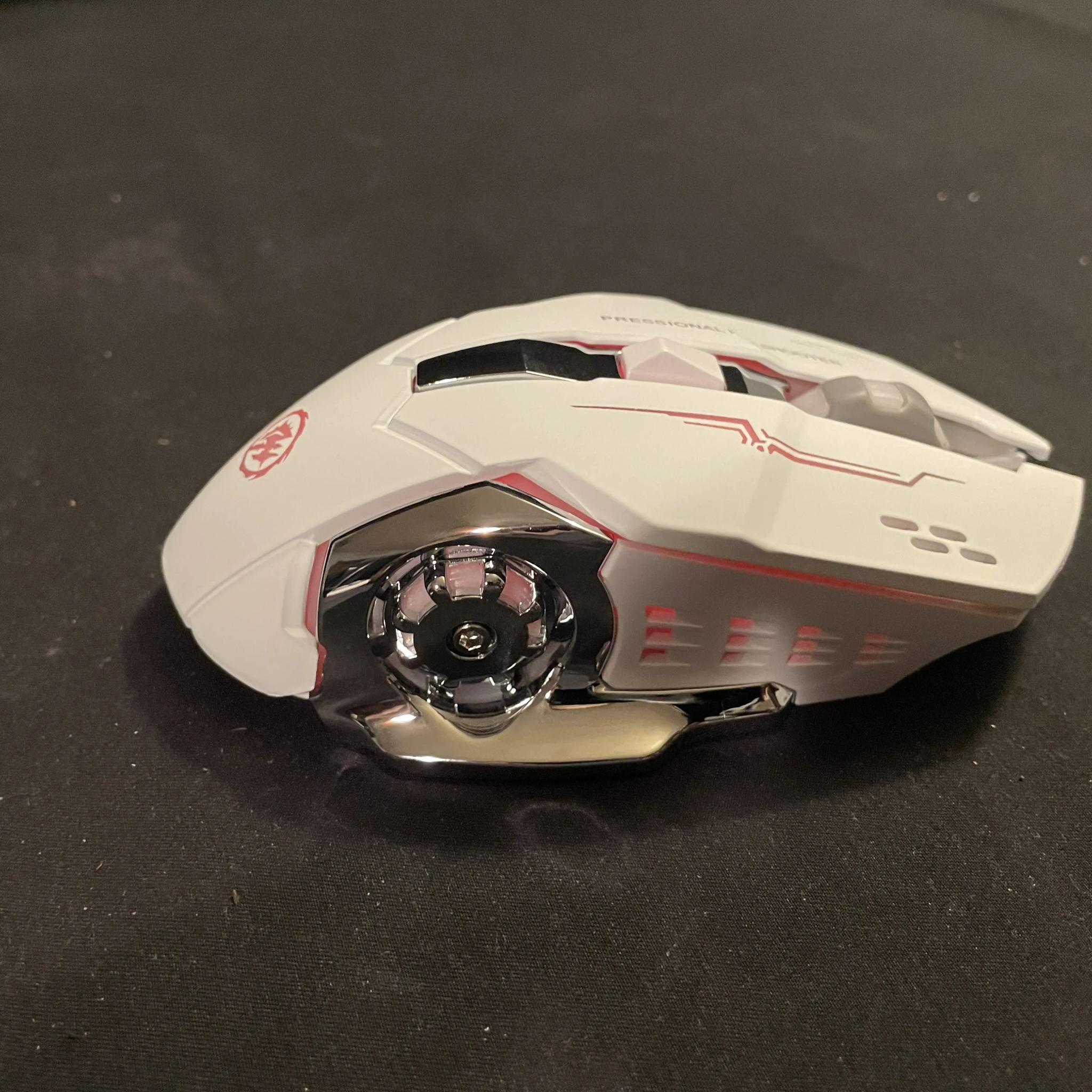 White RGB Gaming Mouse