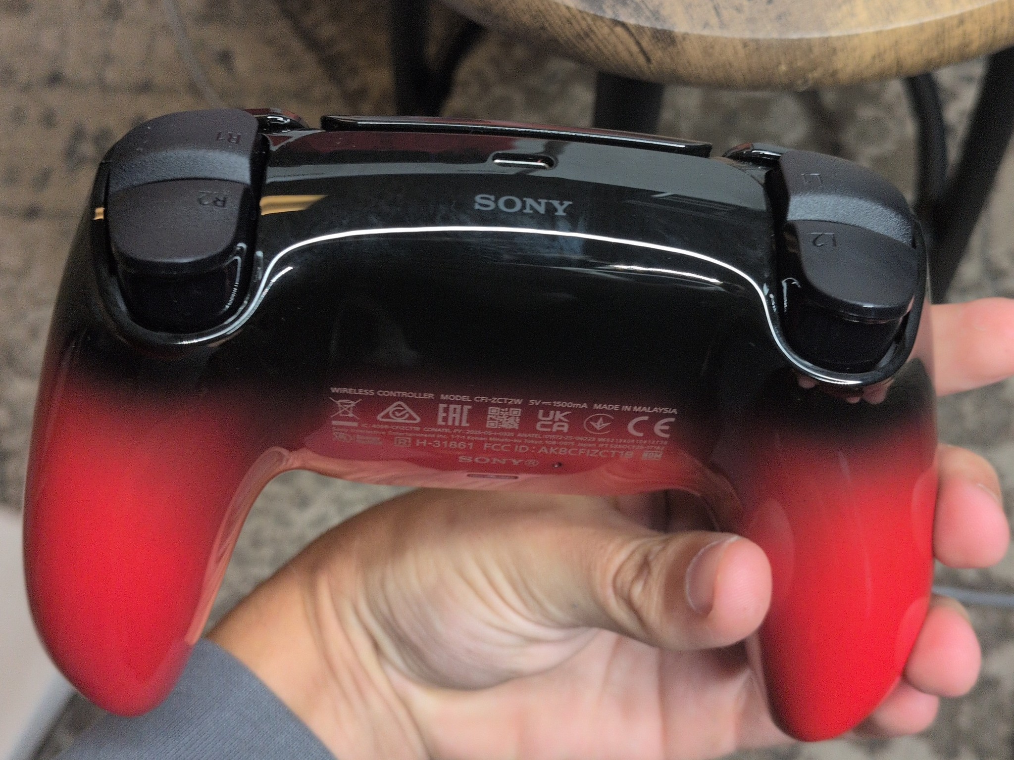 PS5 Dualsense Techno Red TMR Drift Proof upgraded controller! (BDM-060)