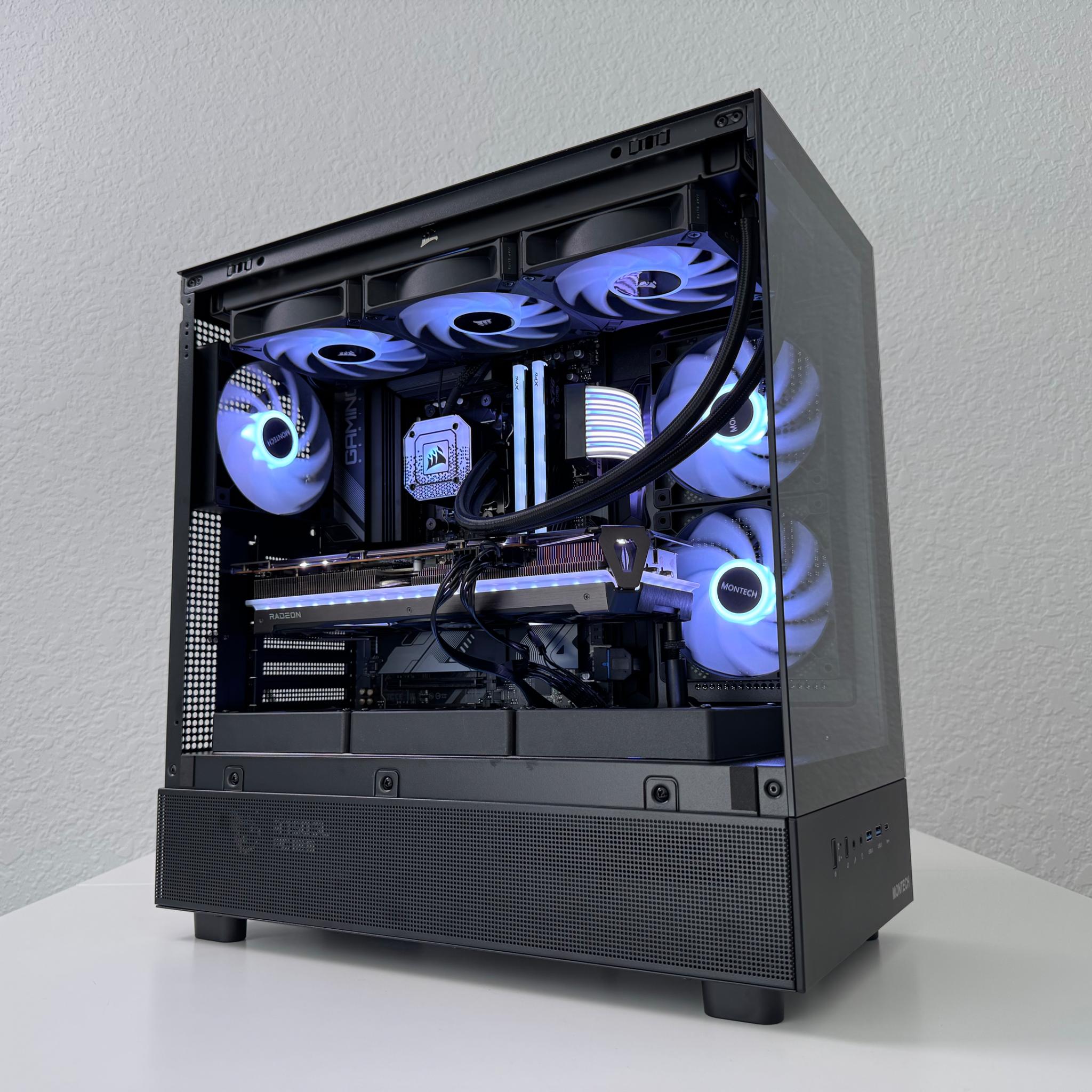 ⚔️ High-End 1440p/4K Gaming PC AMD Ryzen 7 7700 AMD Radeon RX 7800 XT 32GB DDR5-5600 1TB NVMe Win 11
