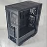 Black DeepCool PC Case with Tempered Glass w/ 3 Fans