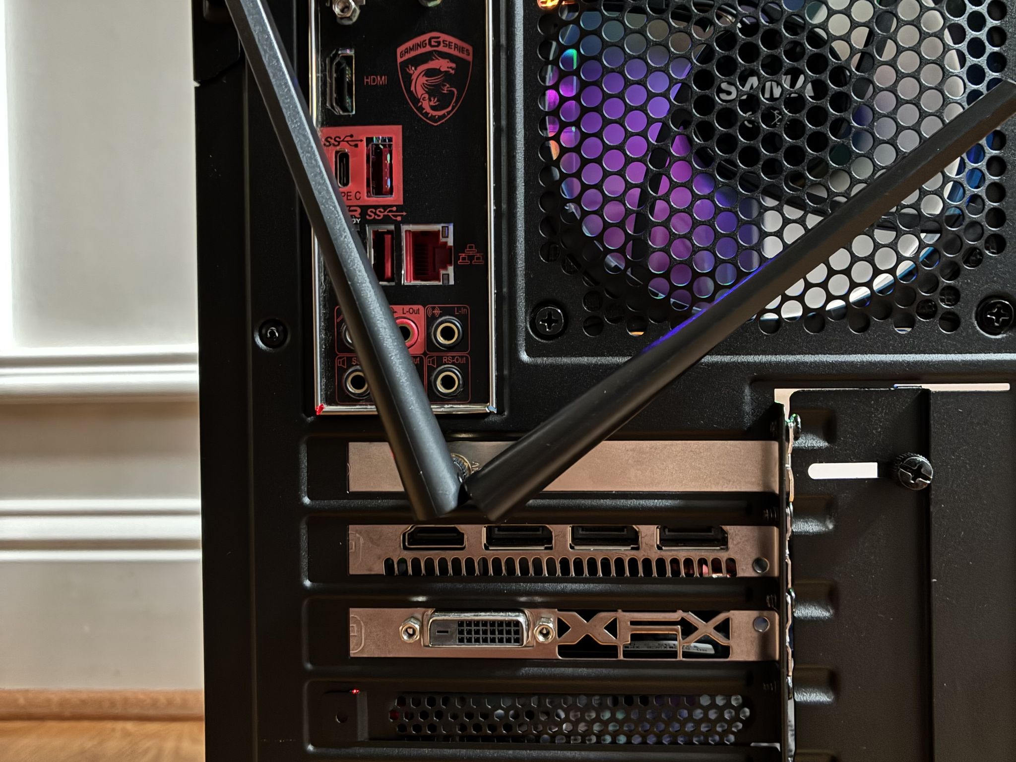 R5 2600 RX 570 8GB CUSTOM GAMING PC 16GB DDR4 512GB NVME SSD WIFI WINDOWS 10/11
