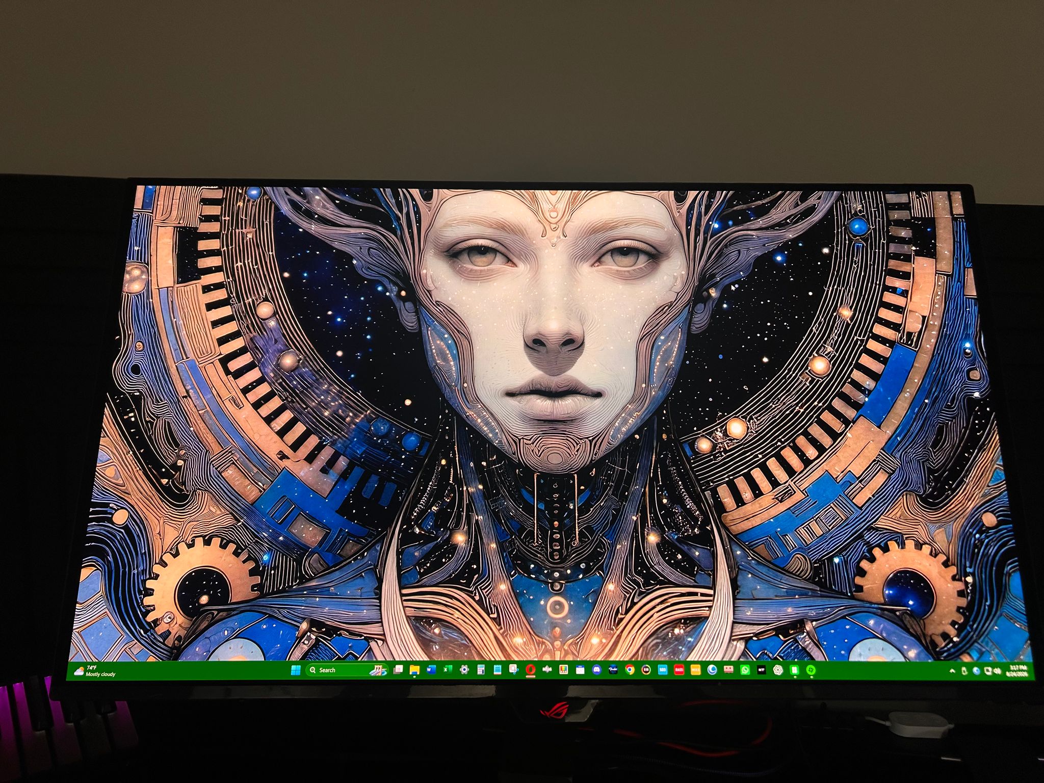 ASUS ROG QD-OLED 32" 4K (3840 x 2160) 165Hz Gaming Monitor (XG32UCDS) (Less than three days used!)