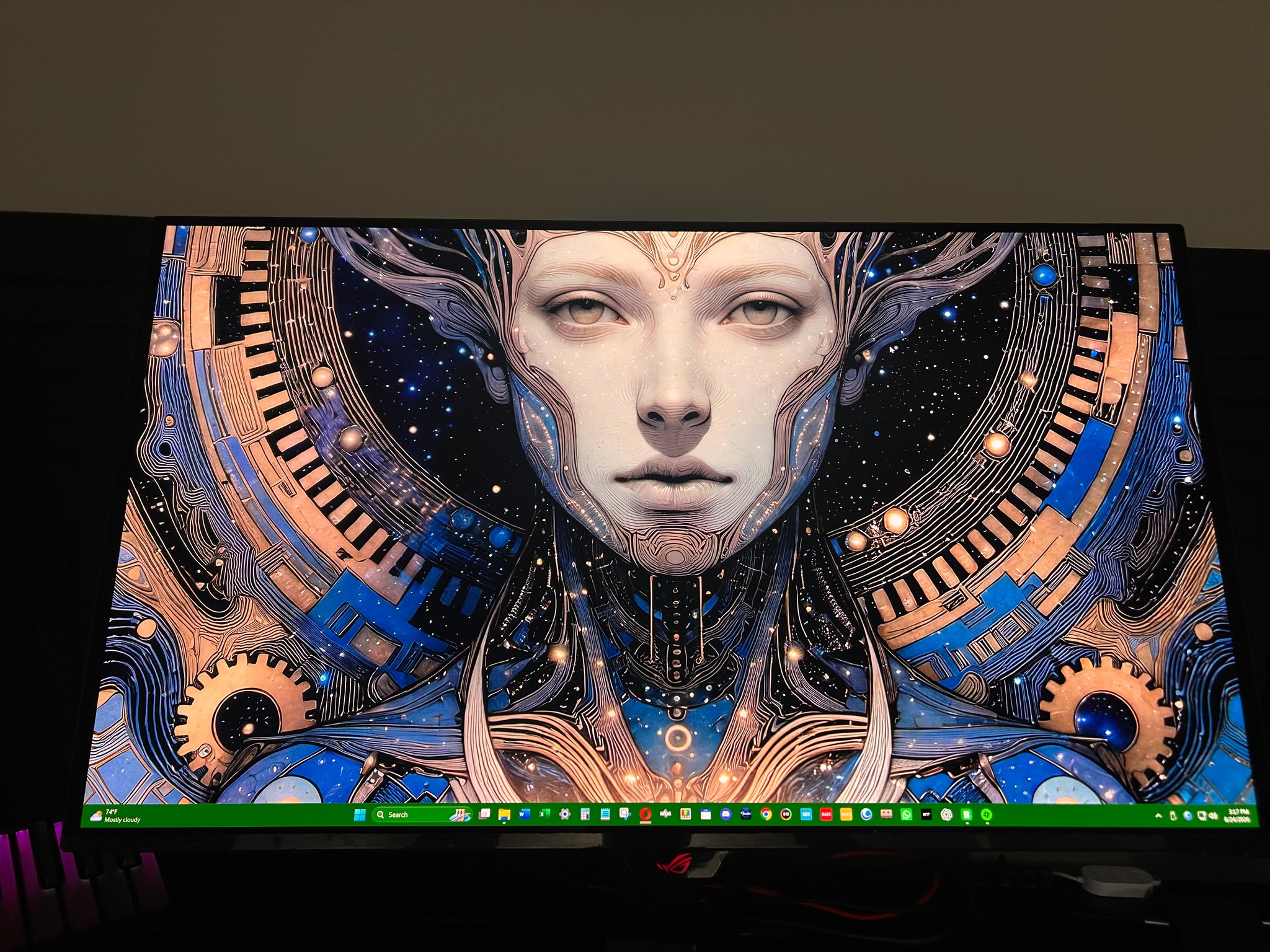 ASUS ROG QD-OLED 32" 4K (3840 x 2160) 165Hz Gaming Monitor (XG32UCDS) (Less than three days used!)