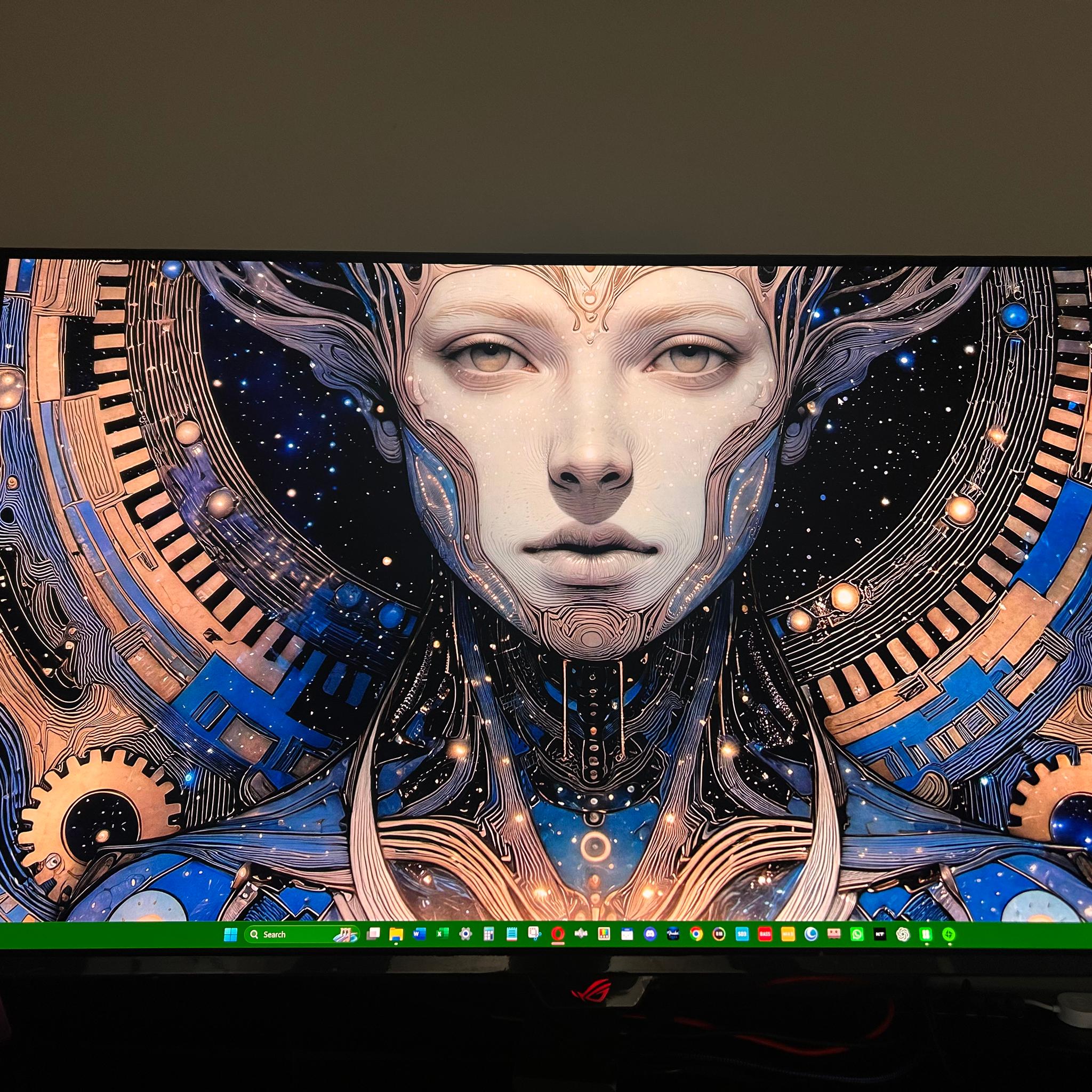 ASUS ROG QD-OLED 32" 4K (3840 x 2160) 165Hz Gaming Monitor (XG32UCDS) (Less than three days used!)