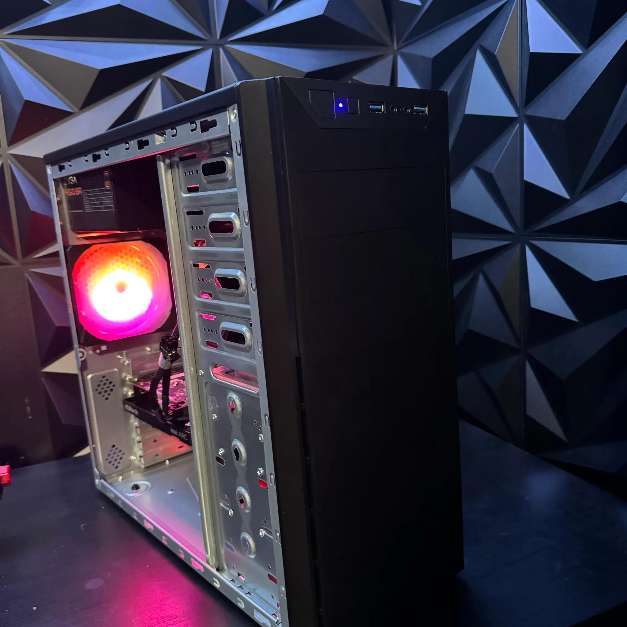 𖥔Black Budget Bomber𖥔 i5 6500|Intel Arc 380 | 16 GB DDR4 𖥔 Tusker Build 6580