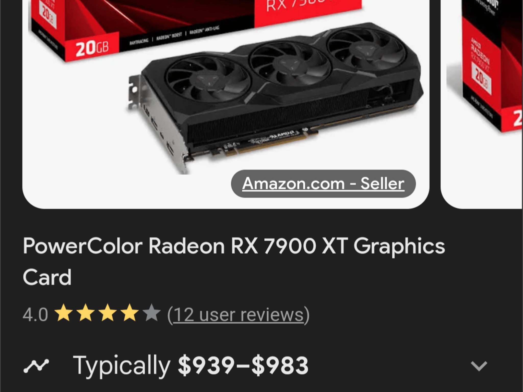 BNIB PowerColor RX 7900 XT w/Warranty