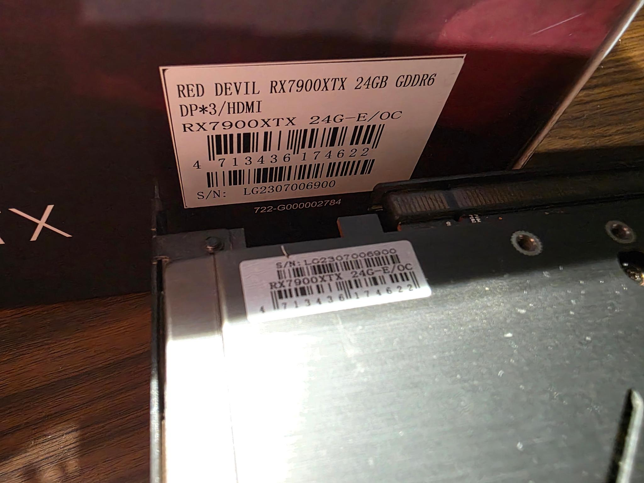 PowerColor Red Devil Radeon RX 7900 XTX
