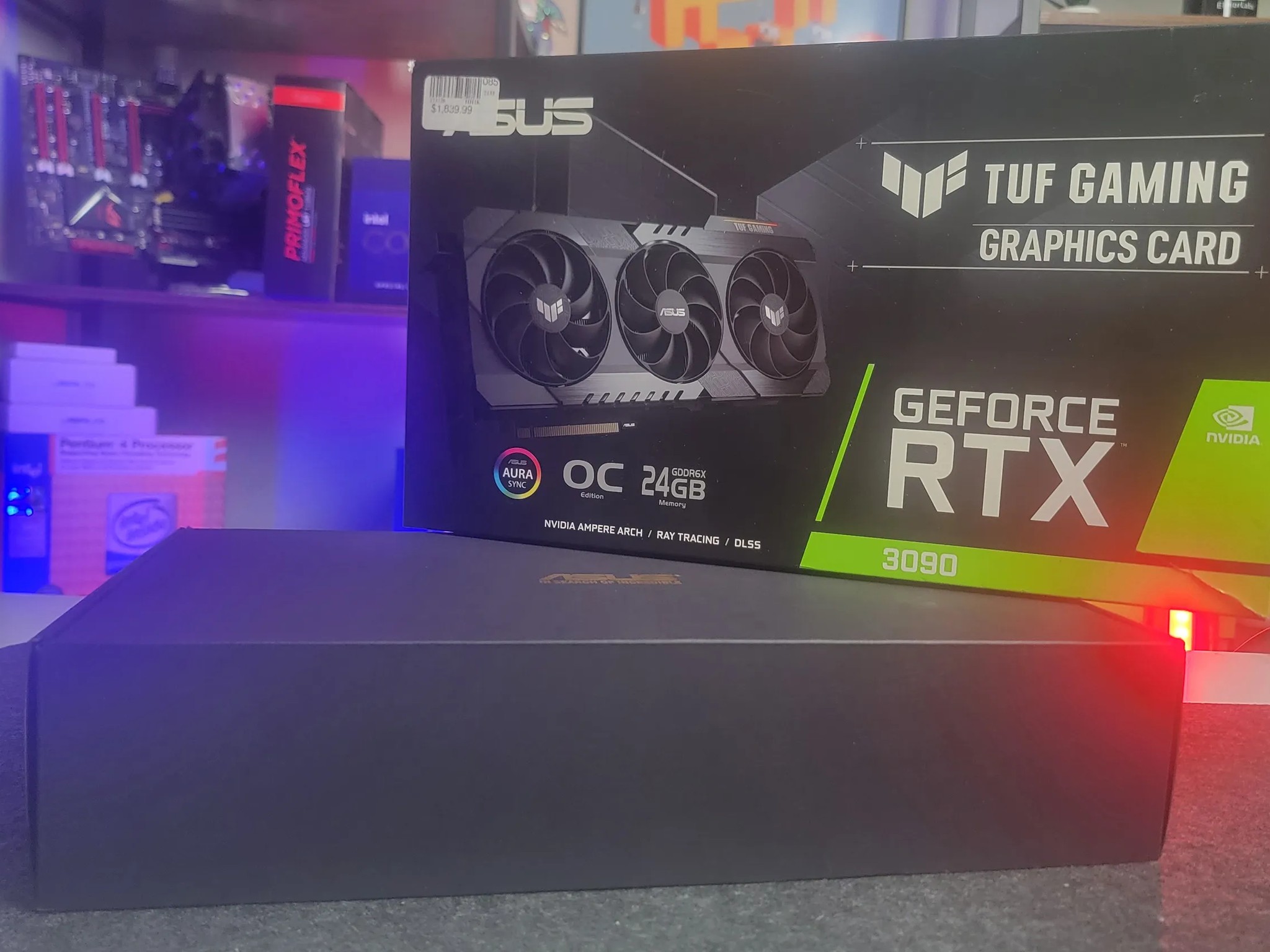 ASUS GeForce RTX 3090 24GB TUF GAMING OC GDDR6X Video Graphics Card