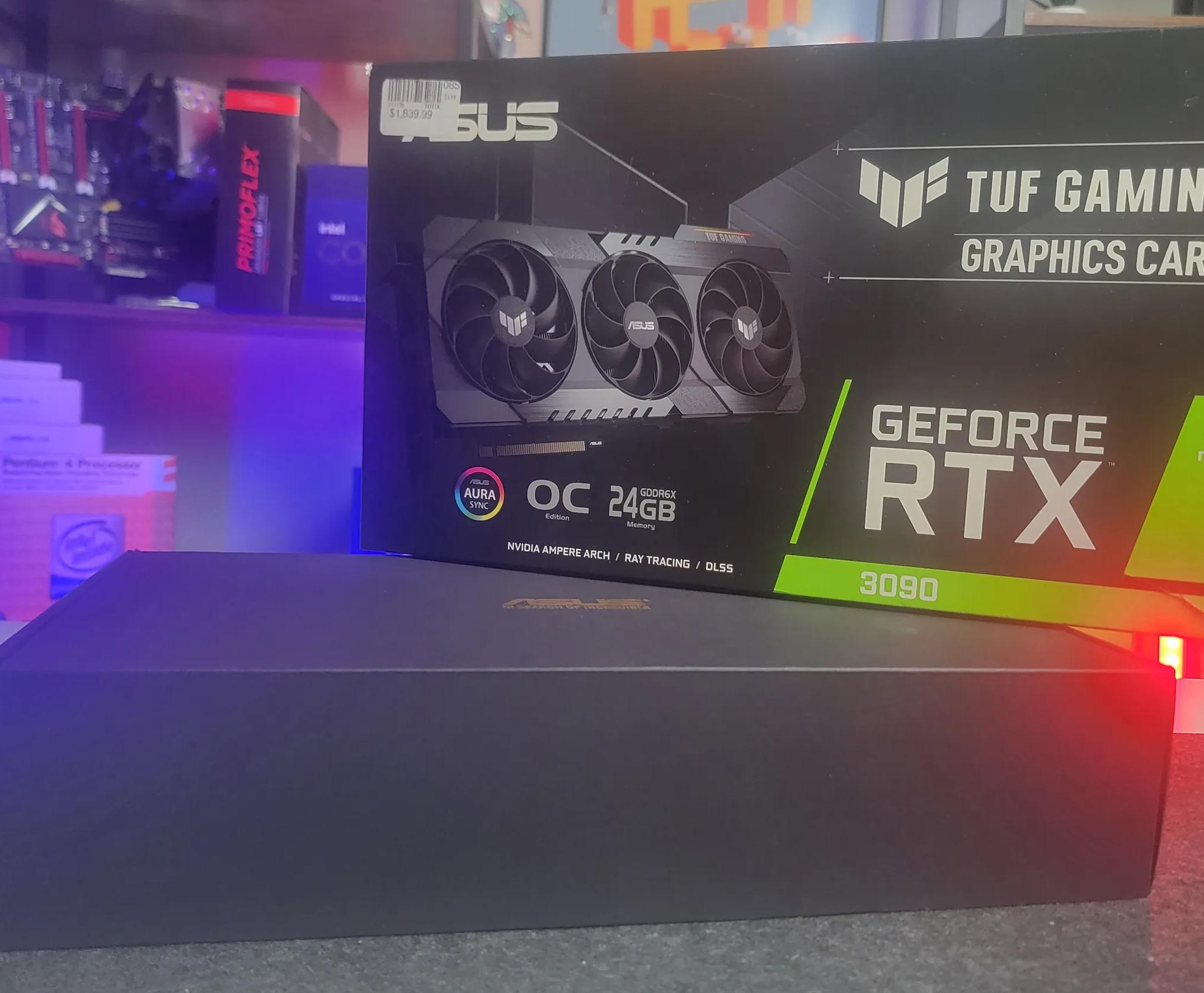 ASUS GeForce RTX 3090 24GB TUF GAMING OC GDDR6X Video Graphics Card