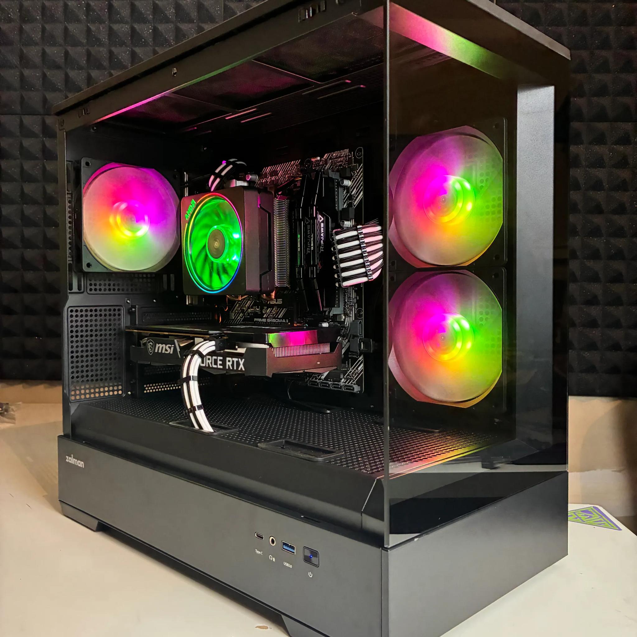 ⚫ Ryzen 5 5500/RTX 3060 Gaming PC ⚫