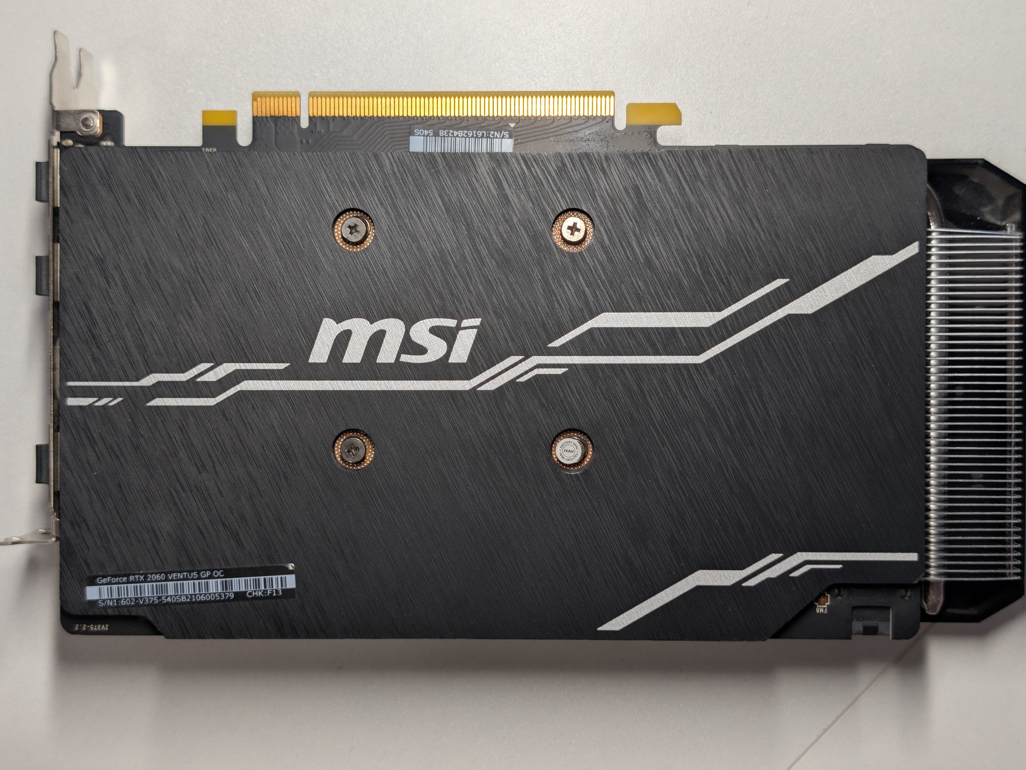 MSI GeForce RTX 2060 VENTUS GP OC
