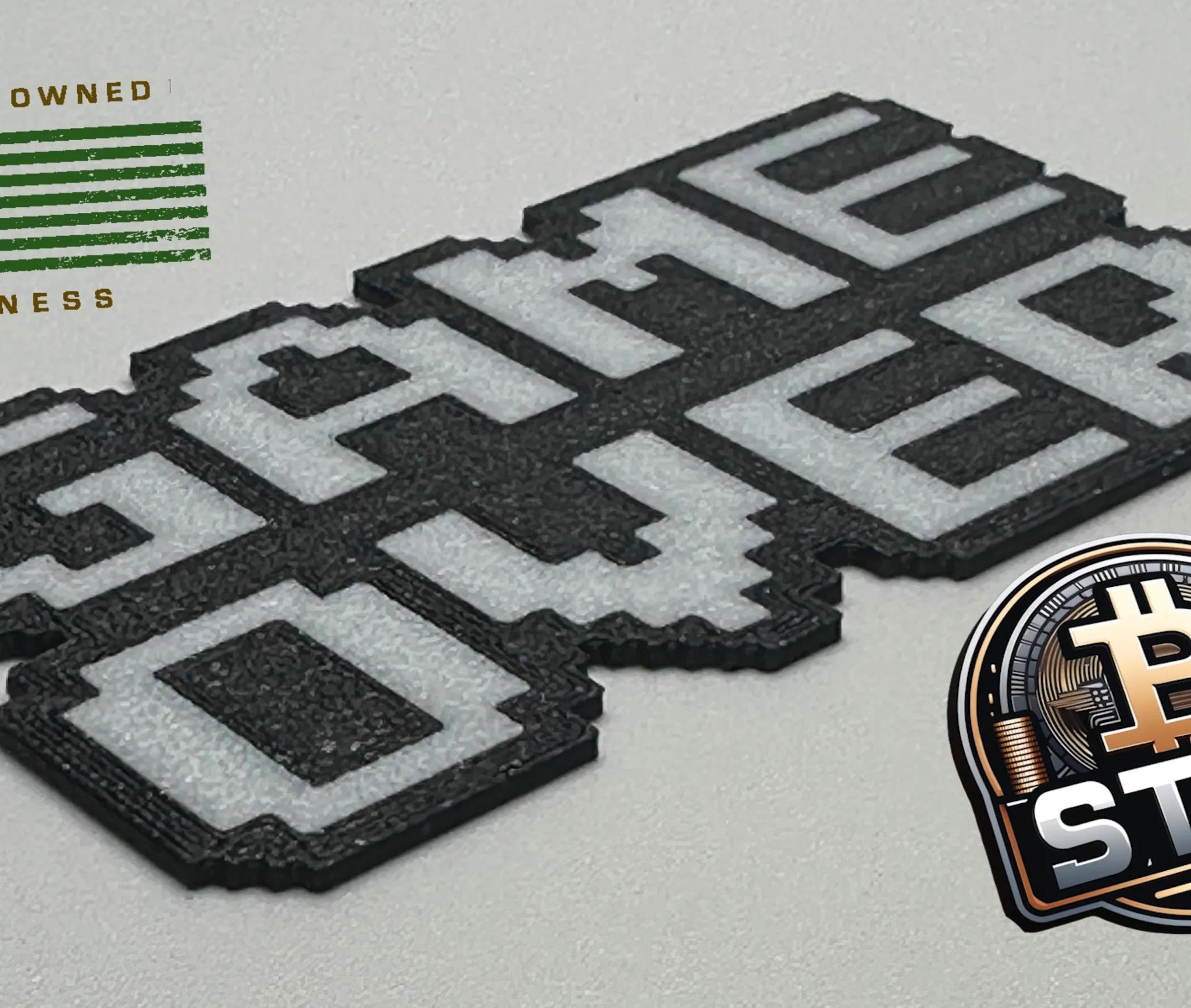 Retro 8 Bit GAME OVER Magnet