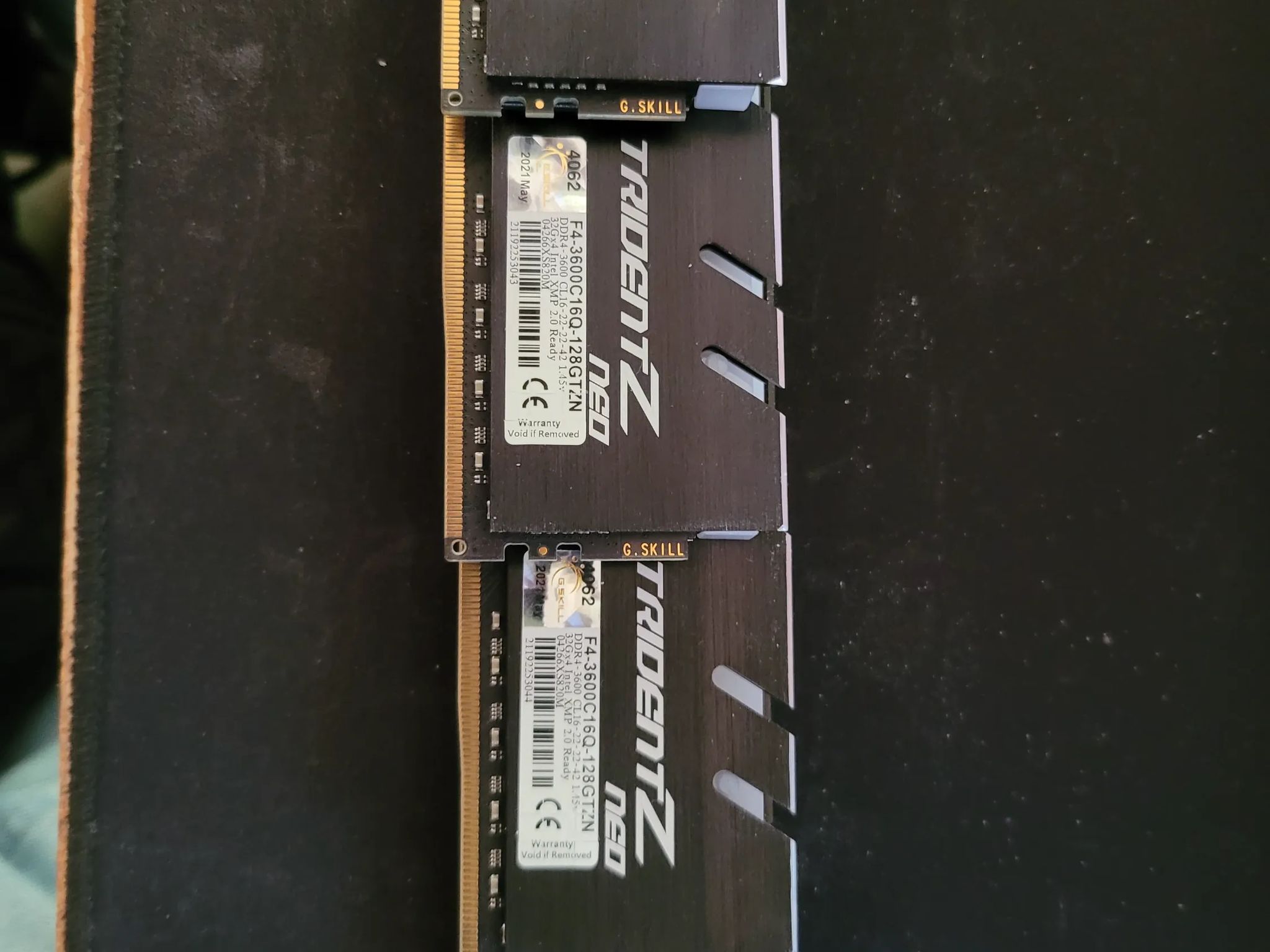 128gb DDR4 G.Skill RGB Ram 4x32 Matched Set (Final Price Drop)