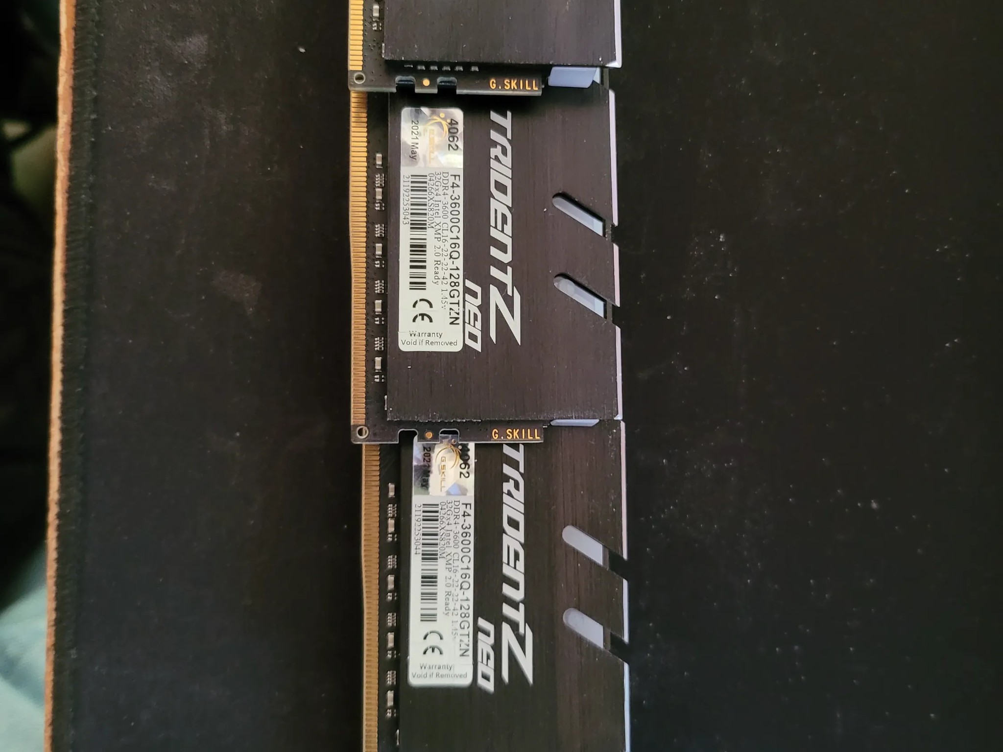 128gb DDR4 G.Skill RGB Ram 4x32 Matched Set (Final Price Drop)