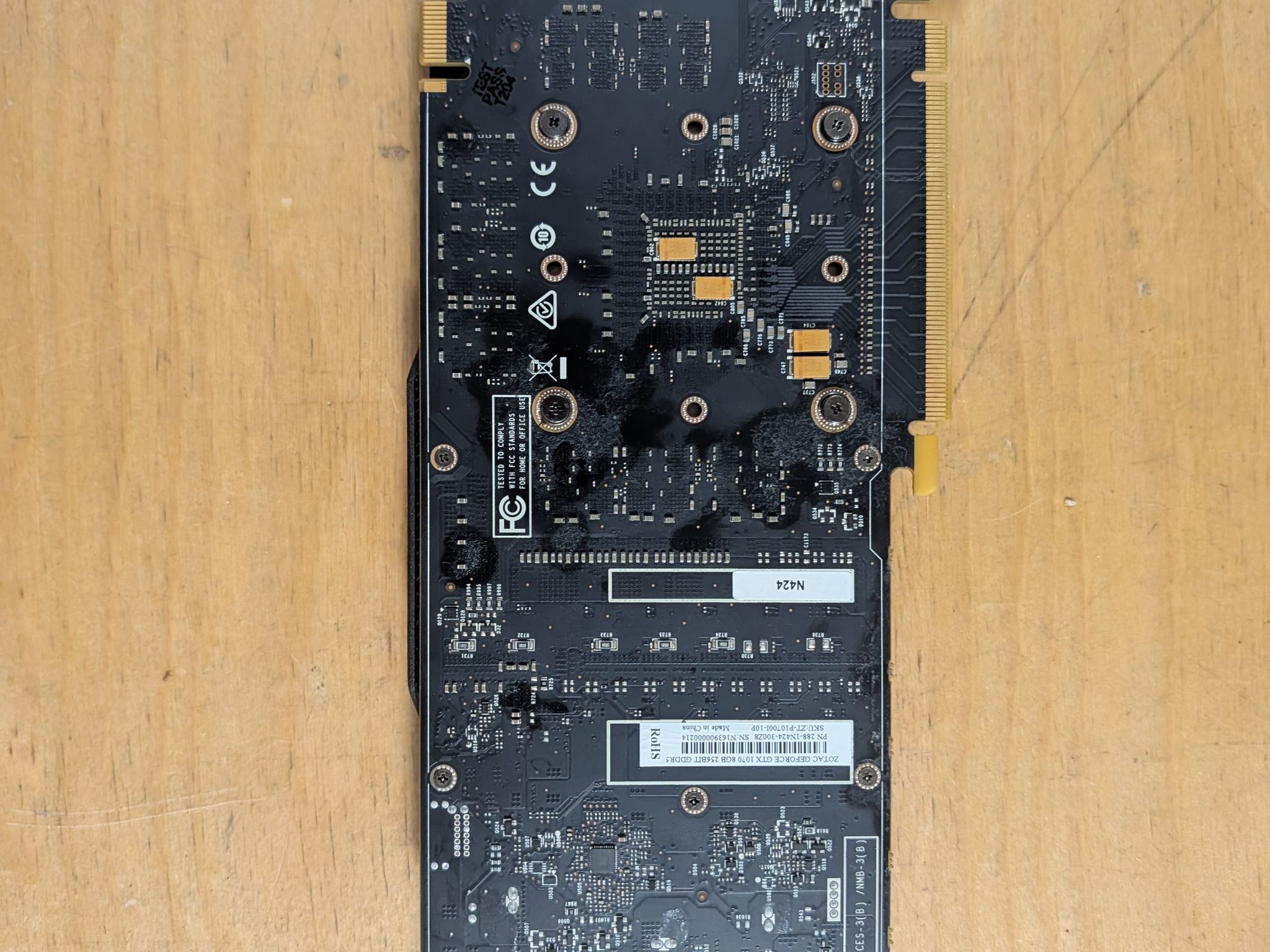 Zotac Nvidia GTX 1070 8GB